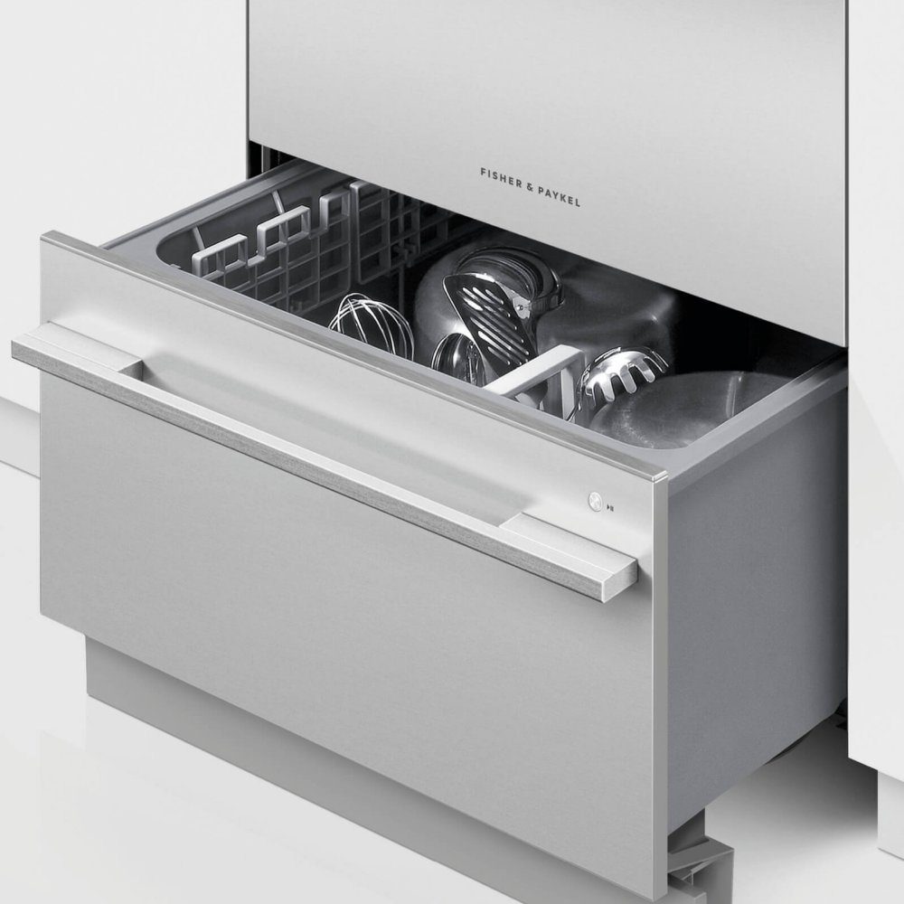 Fisher Paykel Series 9 Designer Series Double DishDrawer With Sanitise DD60DDFHX9 - Stainless Steel Fisher Paykel Series 9 Designer Series Double DishDrawer With Sanitise DD60DDFHX9 - Stainless Steel