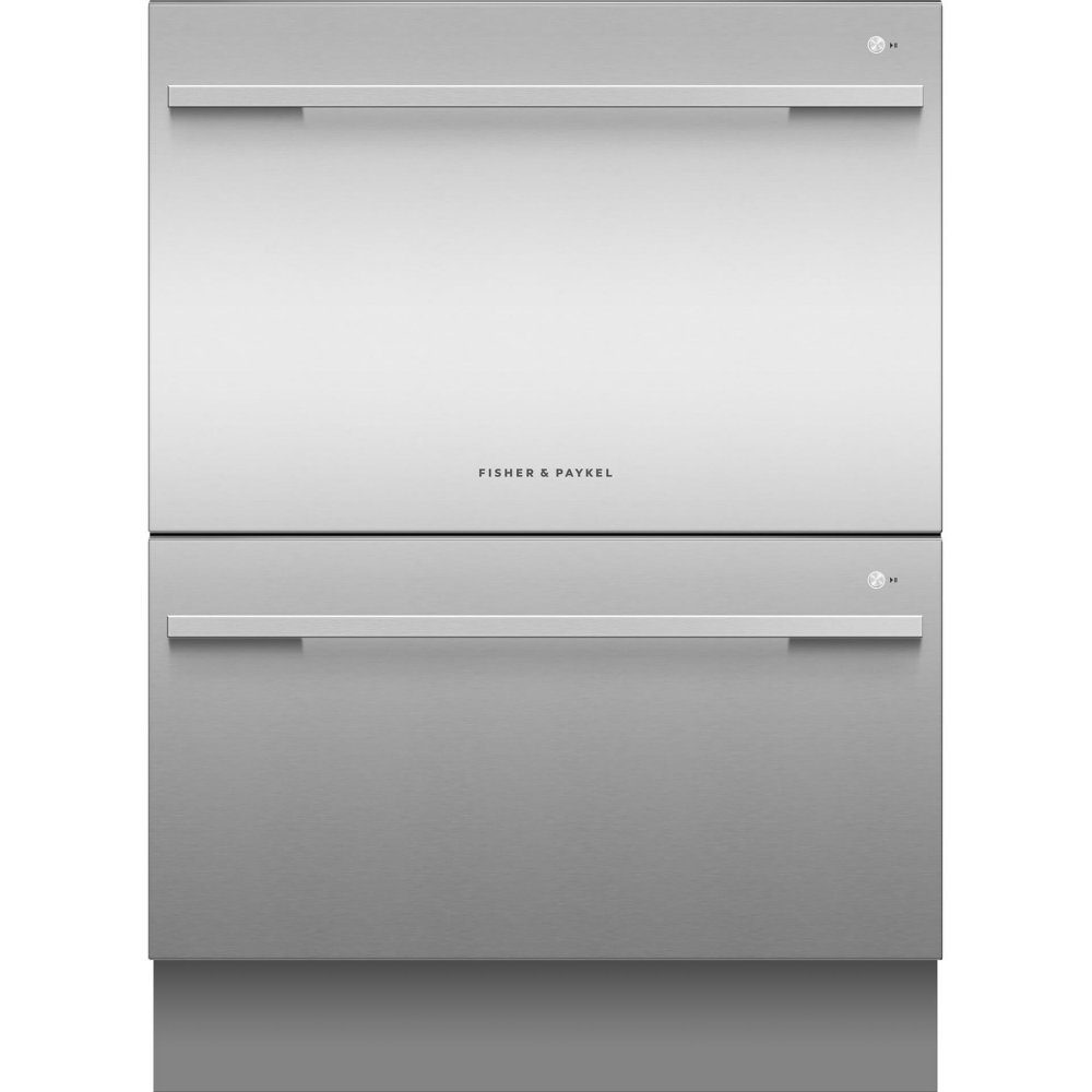 Fisher Paykel Series 9 Designer Series Double DishDrawer With Sanitise DD60DDFHX9 - Stainless Steel