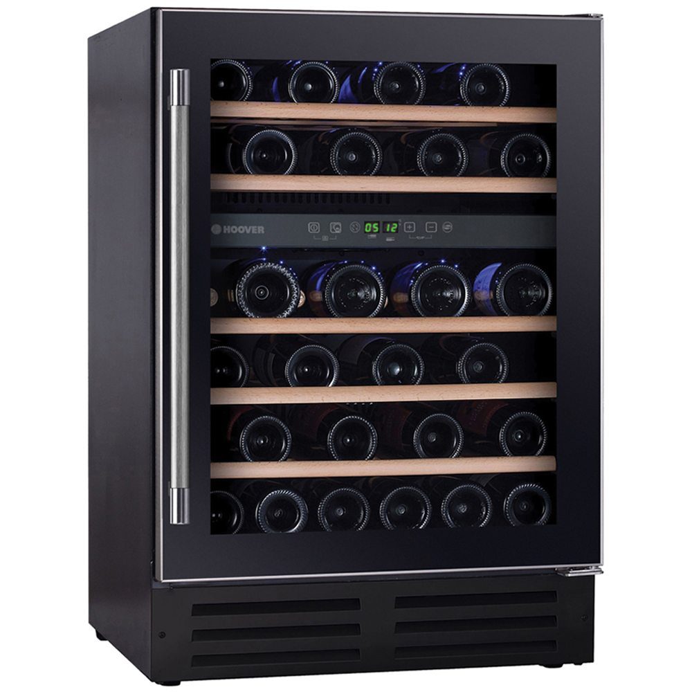 Hoover  60cm Undercounter Dual Zone Wine Cooler HWCB 60 UK/N - Black