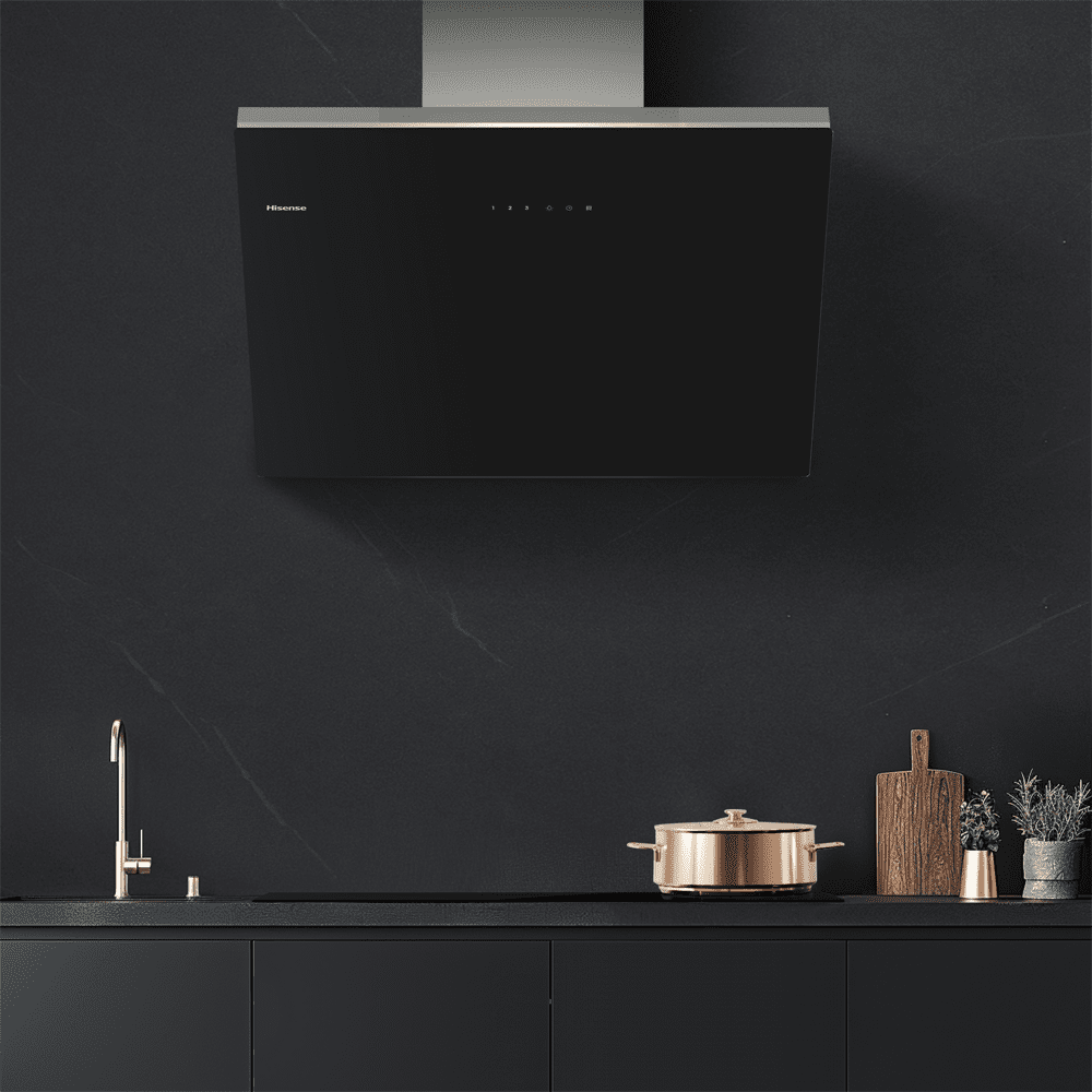 Hisense 60cm Chimney Hood CH6IN14BXBUK - Black Hisense 60cm Chimney Hood CH6IN14BXBUK - Black