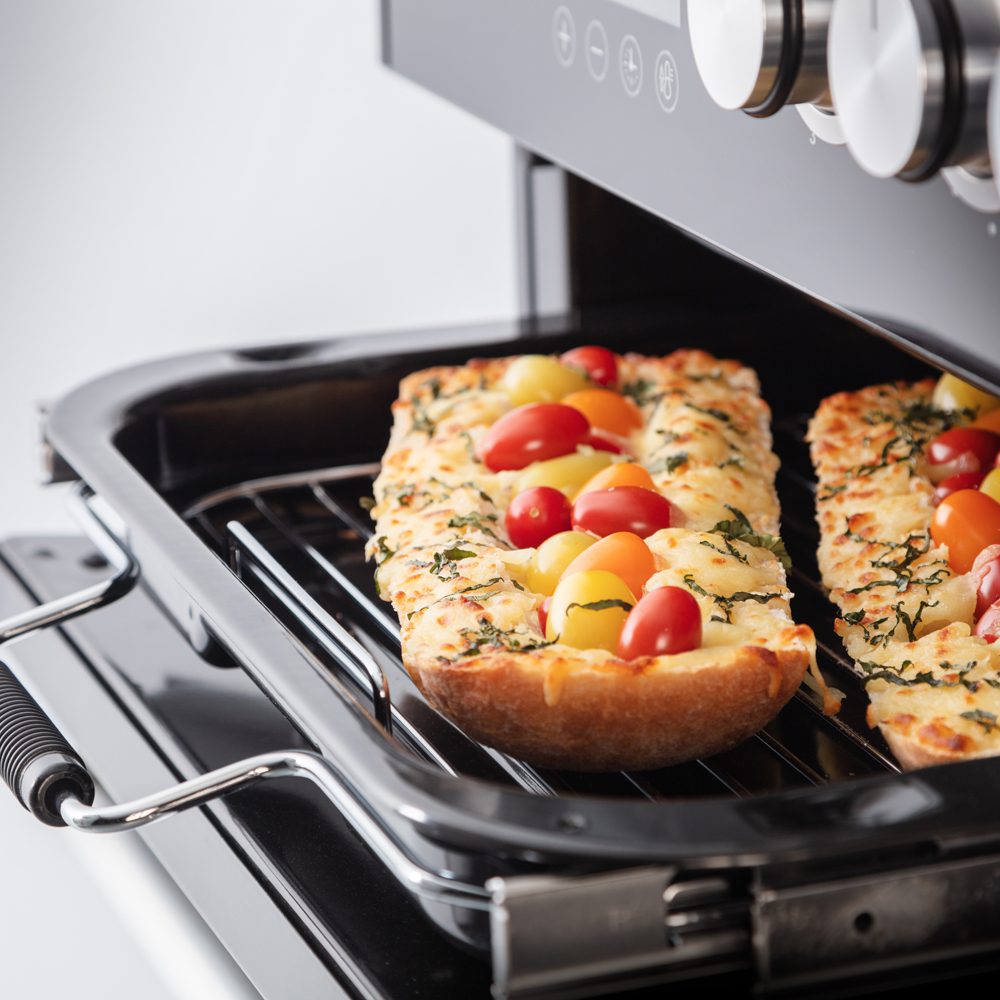 Rangemaster Nexus 110cm Dual Fuel Range Cooker With Steam 119760 NEX110SODFFBL/C - BLACK Rangemaster Nexus 110cm Dual Fuel Range Cooker With Steam 119760 NEX110SODFFBL/C - BLACK