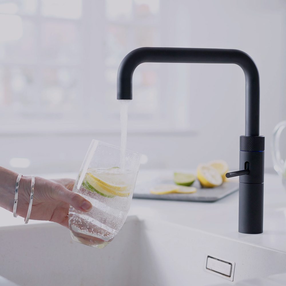 Quooker Filtered Chilled And Sparkling Water Tap Accessory CUBE - Silver Quooker Filtered Chilled And Sparkling Water Tap Accessory CUBE - Silver