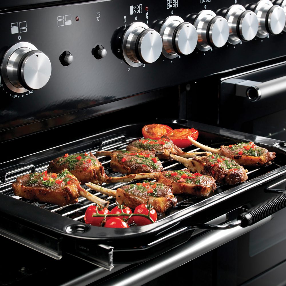Rangemaster Nexus SE 110cm Dual Fuel Range Cooker 125870 NEXSE110DFCB/C - Charcoal Black Rangemaster Nexus SE 110cm Dual Fuel Range Cooker 125870 NEXSE110DFCB/C - Charcoal Black