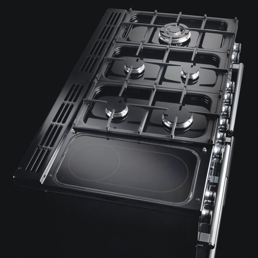 Rangemaster Nexus SE 110cm Dual Fuel Range Cooker 125870 NEXSE110DFCB/C - Charcoal Black Rangemaster Nexus SE 110cm Dual Fuel Range Cooker 125870 NEXSE110DFCB/C - Charcoal Black