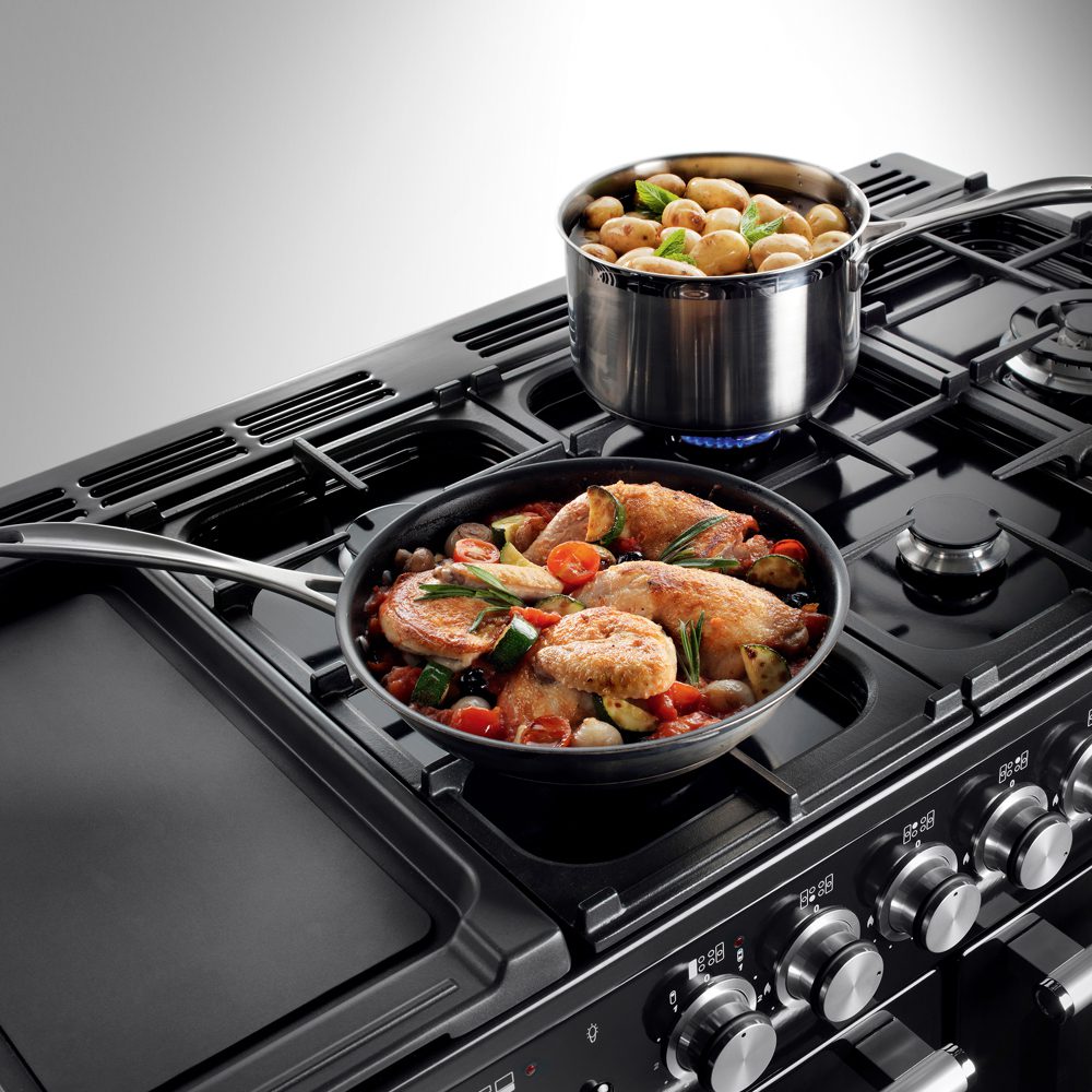 Rangemaster Nexus SE 110cm Dual Fuel Range Cooker 125870 NEXSE110DFCB/C - Charcoal Black Rangemaster Nexus SE 110cm Dual Fuel Range Cooker 125870 NEXSE110DFCB/C - Charcoal Black
