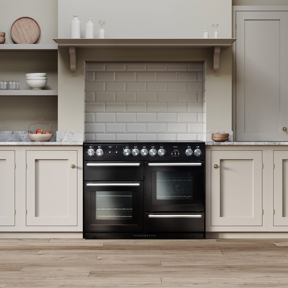 Rangemaster Nexus 110cm Induction Range Cooker 104830 NEX110EIBL/C - BLACK Rangemaster Nexus 110cm Induction Range Cooker 104830 NEX110EIBL/C - BLACK