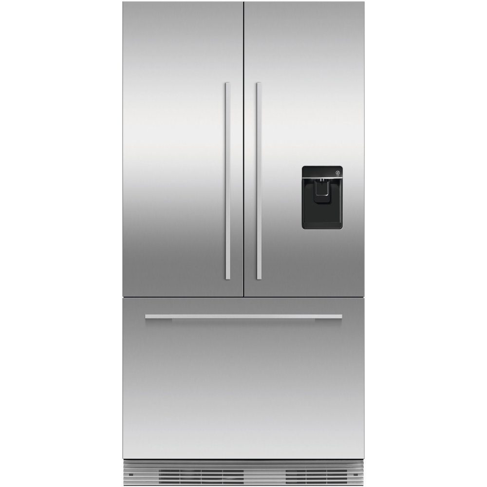 Fisher Paykel  90cm Integrated French Style Fridge Freezer With Ice & Water RS90AU3