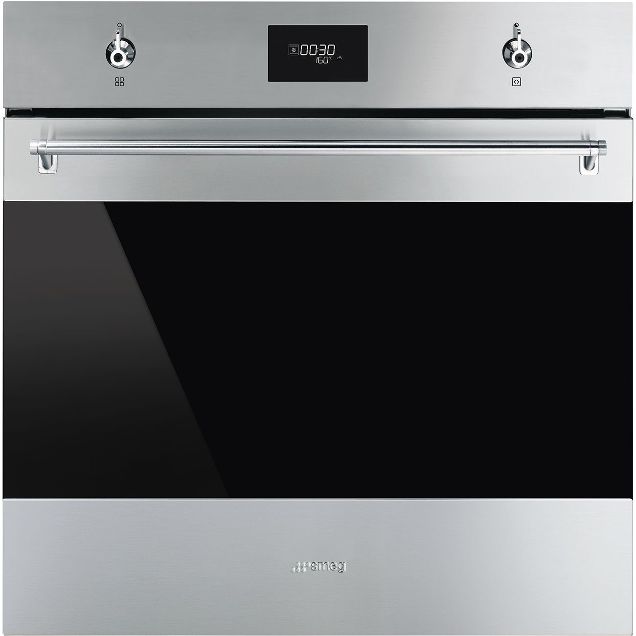 Smeg  Classic Pyrolytic Multifunction Single Oven SFP6301TVX - Stainless Steel