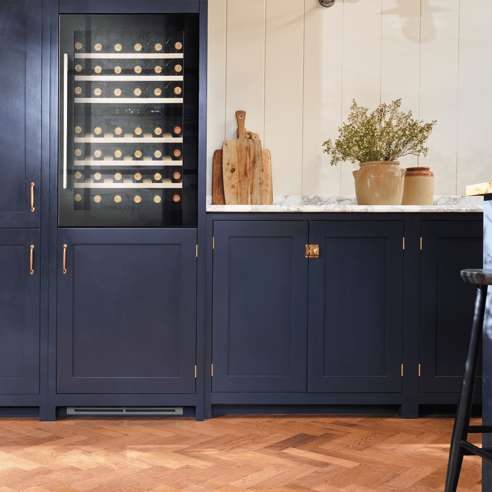 Caple 88cm Integrated In Column Dual Zone Wine Cooler WC6521BG - Black Caple 88cm Integrated In Column Dual Zone Wine Cooler WC6521BG - Black