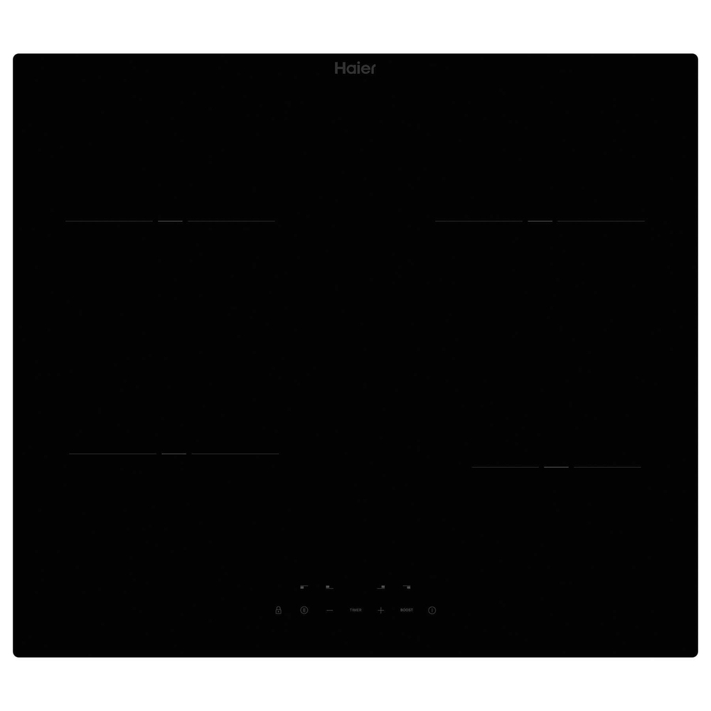 Haier HAI643CCARUK 59cm 4 Zone Induction Hob - Black