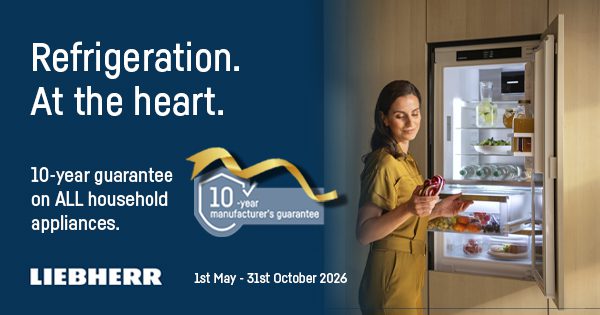 liebherr 10 year manufacturers guarantee on refrigeration promotional image