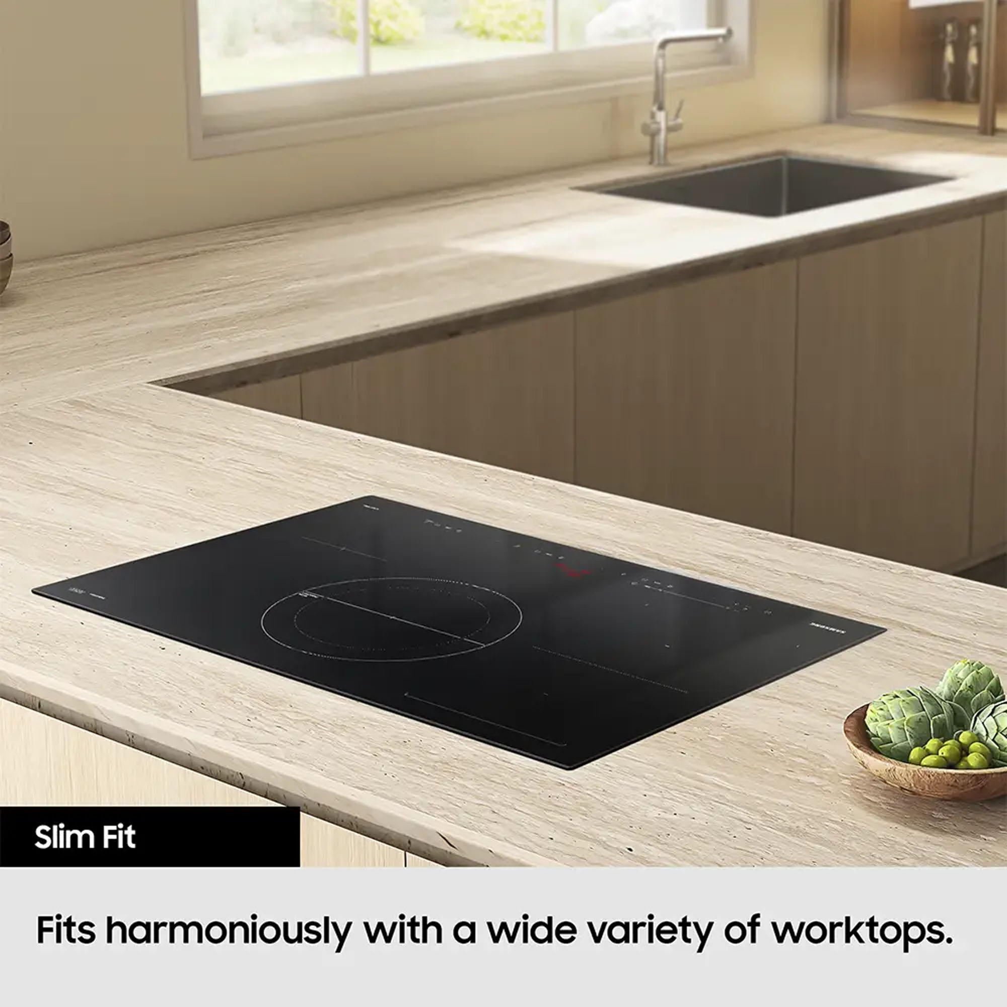 Samsung 60cm Four Zone Flex Induction Hob NZ64B6058KK - Black Samsung 60cm Four Zone Flex Induction Hob NZ64B6058KK - Black