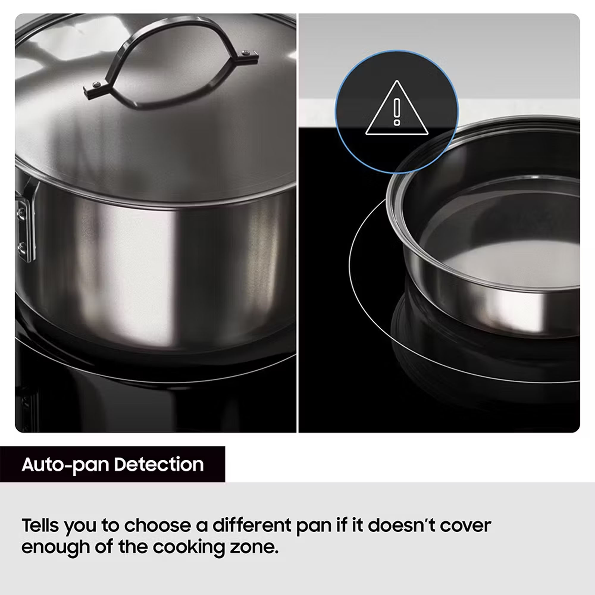 Samsung 60cm Four Zone Flex Induction Hob NZ64B6058KK - Black Samsung 60cm Four Zone Flex Induction Hob NZ64B6058KK - Black