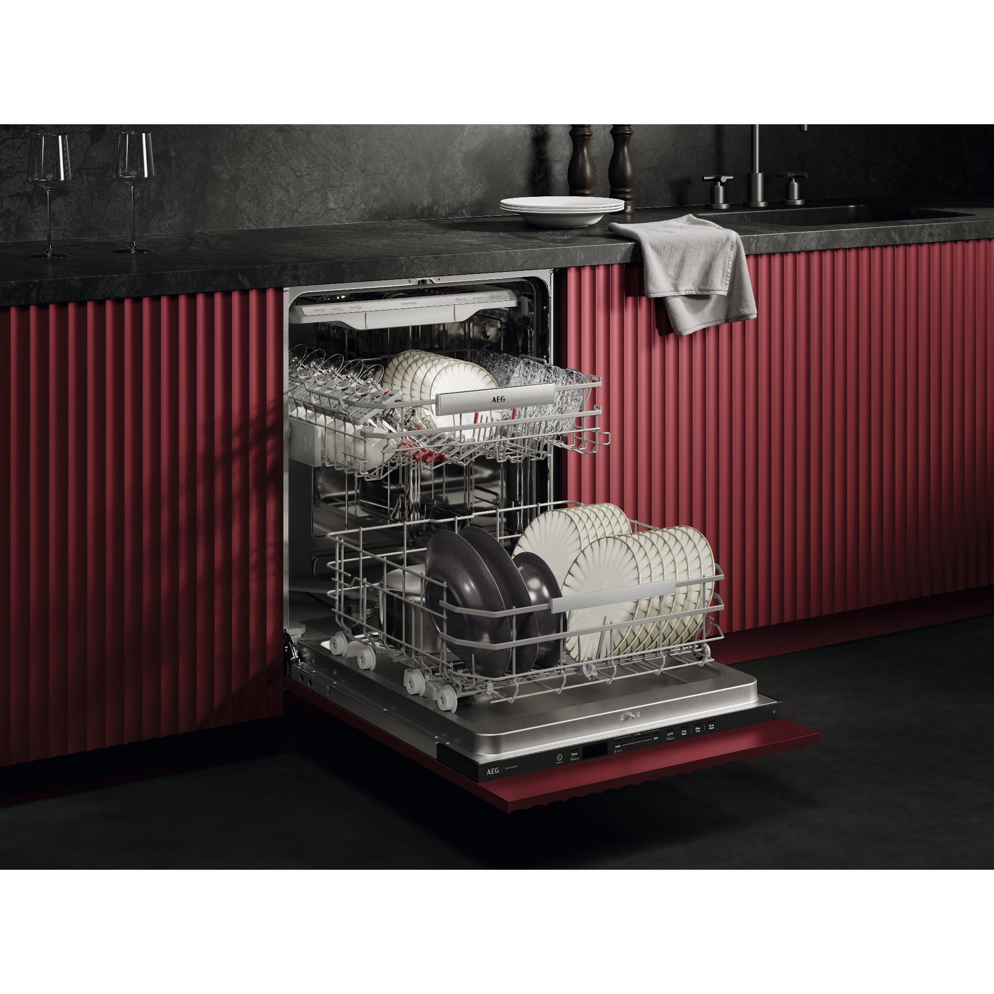 AEG 60cm Series 8000 Fully Integrated Dishwasher GI8200A2TU AEG 60cm Series 8000 Fully Integrated Dishwasher GI8200A2TU