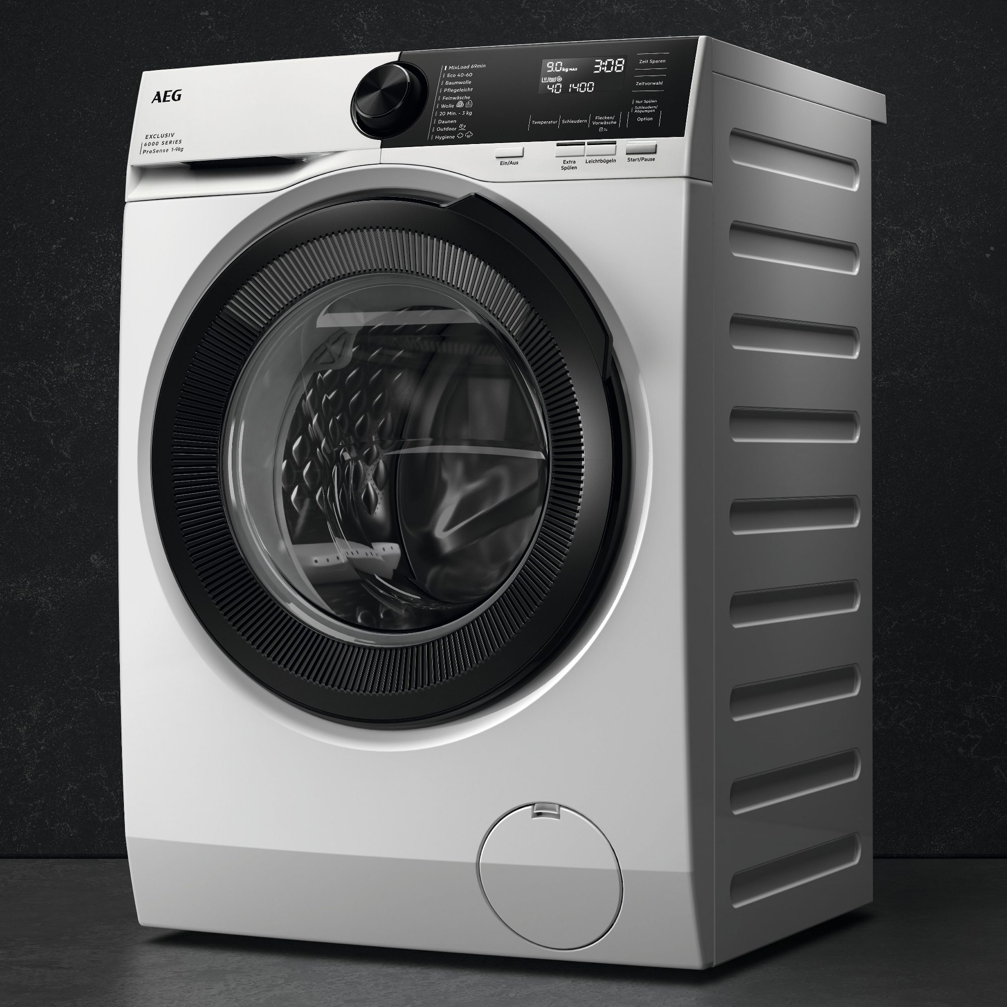 AEG 10kg Series 6000 Washing Machine 1400rpm LFR62144B - White AEG 10kg Series 6000 Washing Machine 1400rpm LFR62144B - White