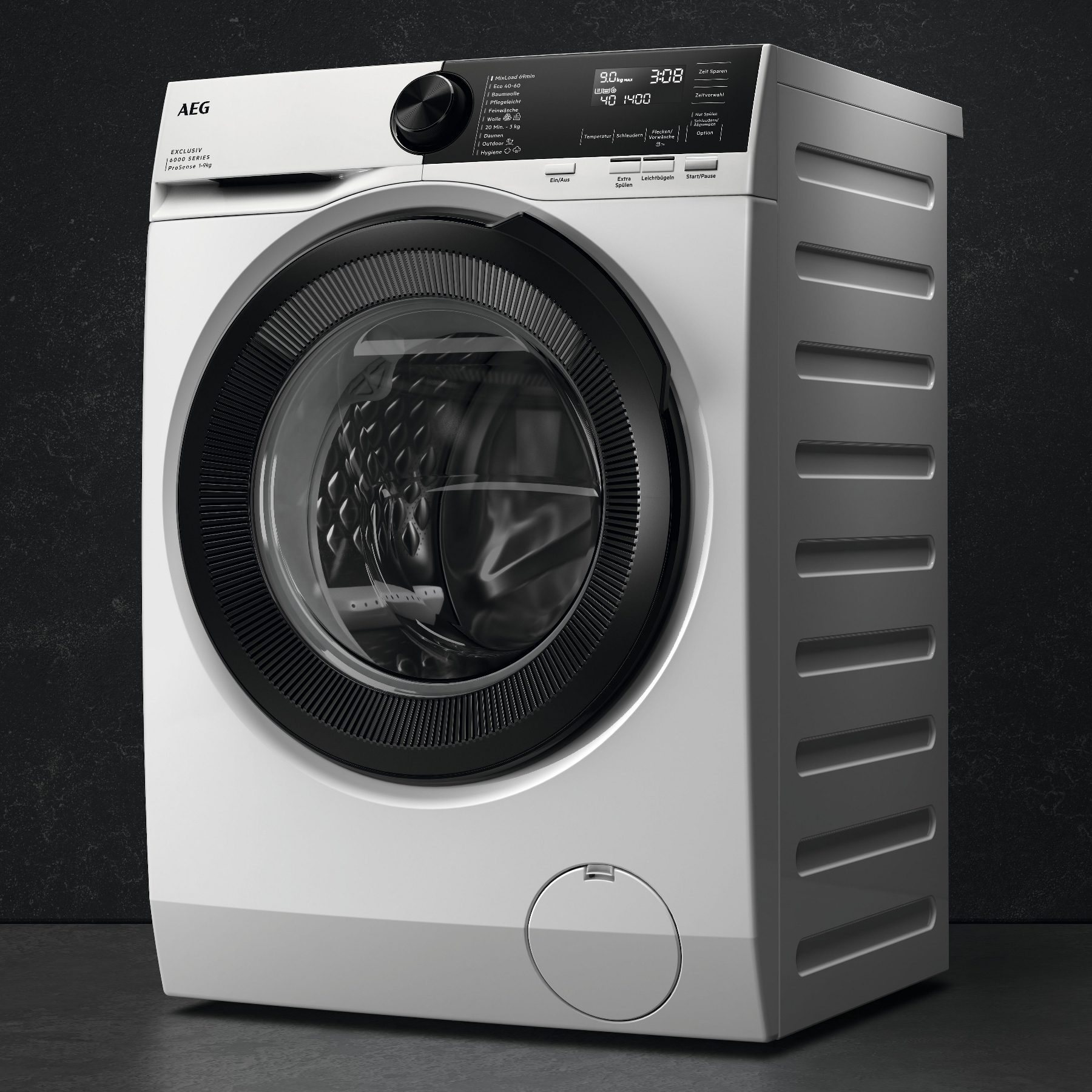 AEG 9kg Series 7000 ProSteam Washing Machine 1400rpm LFSR72944B - White AEG 9kg Series 7000 ProSteam Washing Machine 1400rpm LFSR72944B - White
