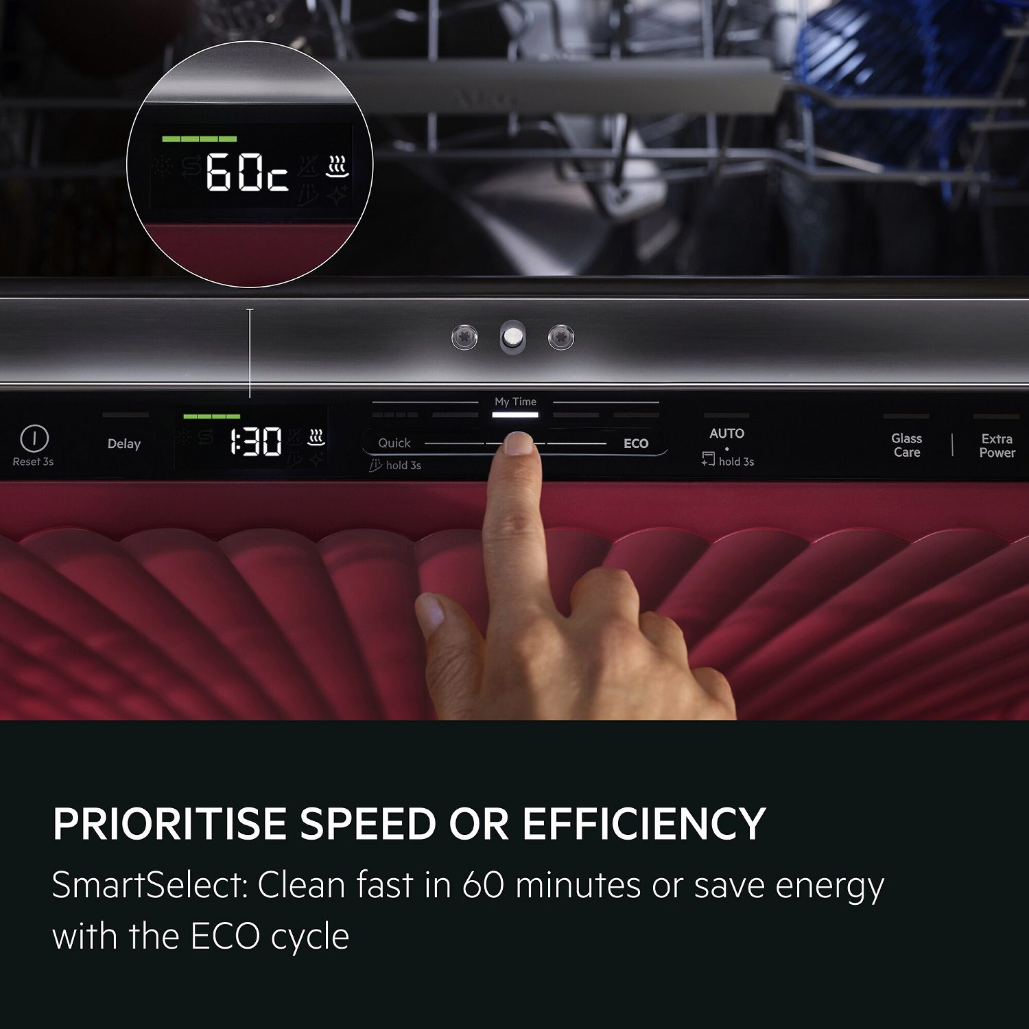 AEG 60cm Series 6000 Fully Integrated Dishwasher GI6200B2TU AEG 60cm Series 6000 Fully Integrated Dishwasher GI6200B2TU
