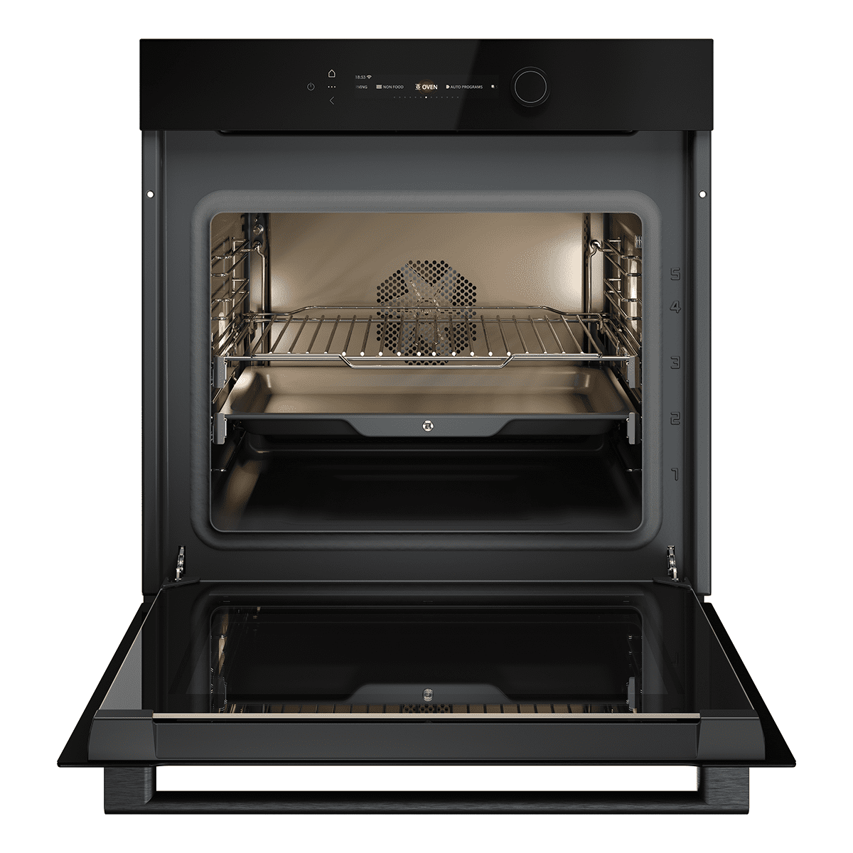 Asko Multifunction Single Oven OT56BGH - Black Asko Multifunction Single Oven OT56BGH - Black