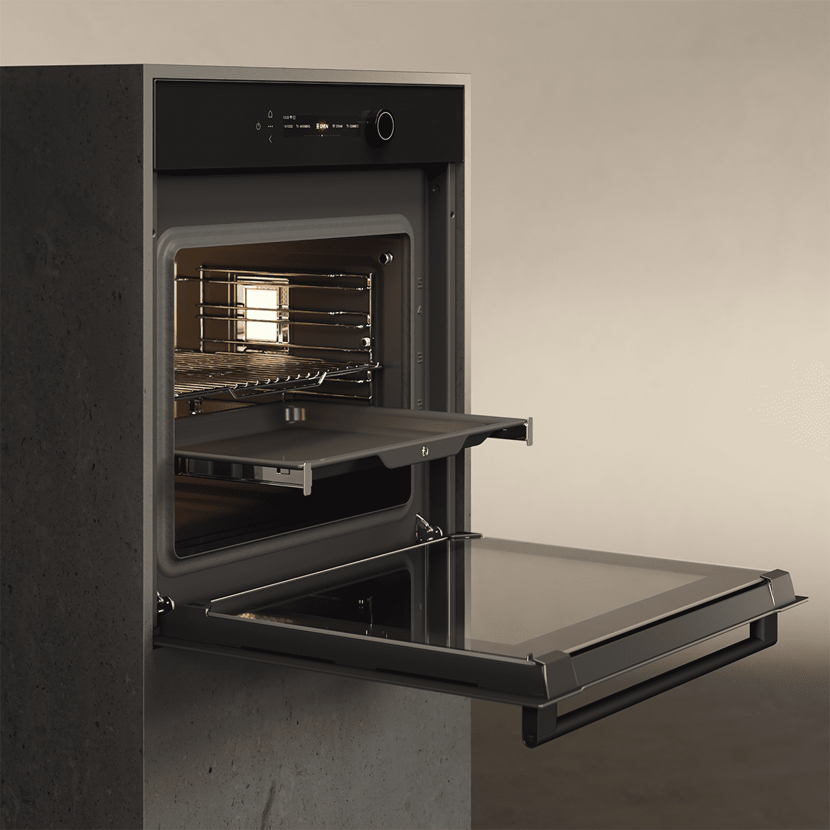 Asko Multifunction Single Oven OT56BGH - Black Asko Multifunction Single Oven OT56BGH - Black