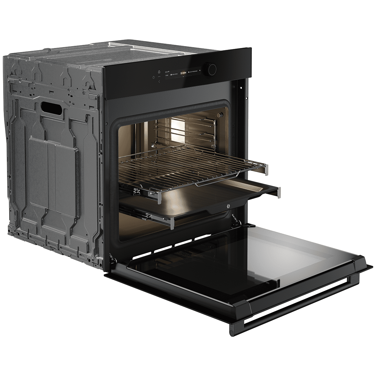 Asko Multifunction Single Oven OT56BGH - Black Asko Multifunction Single Oven OT56BGH - Black