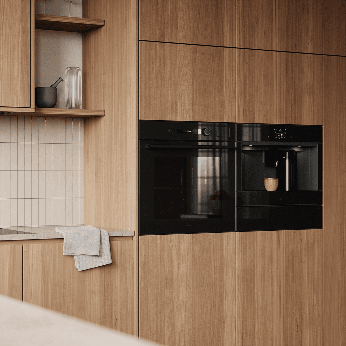 Asko Multifunction Single Oven OT56BGH - Black Asko Multifunction Single Oven OT56BGH - Black