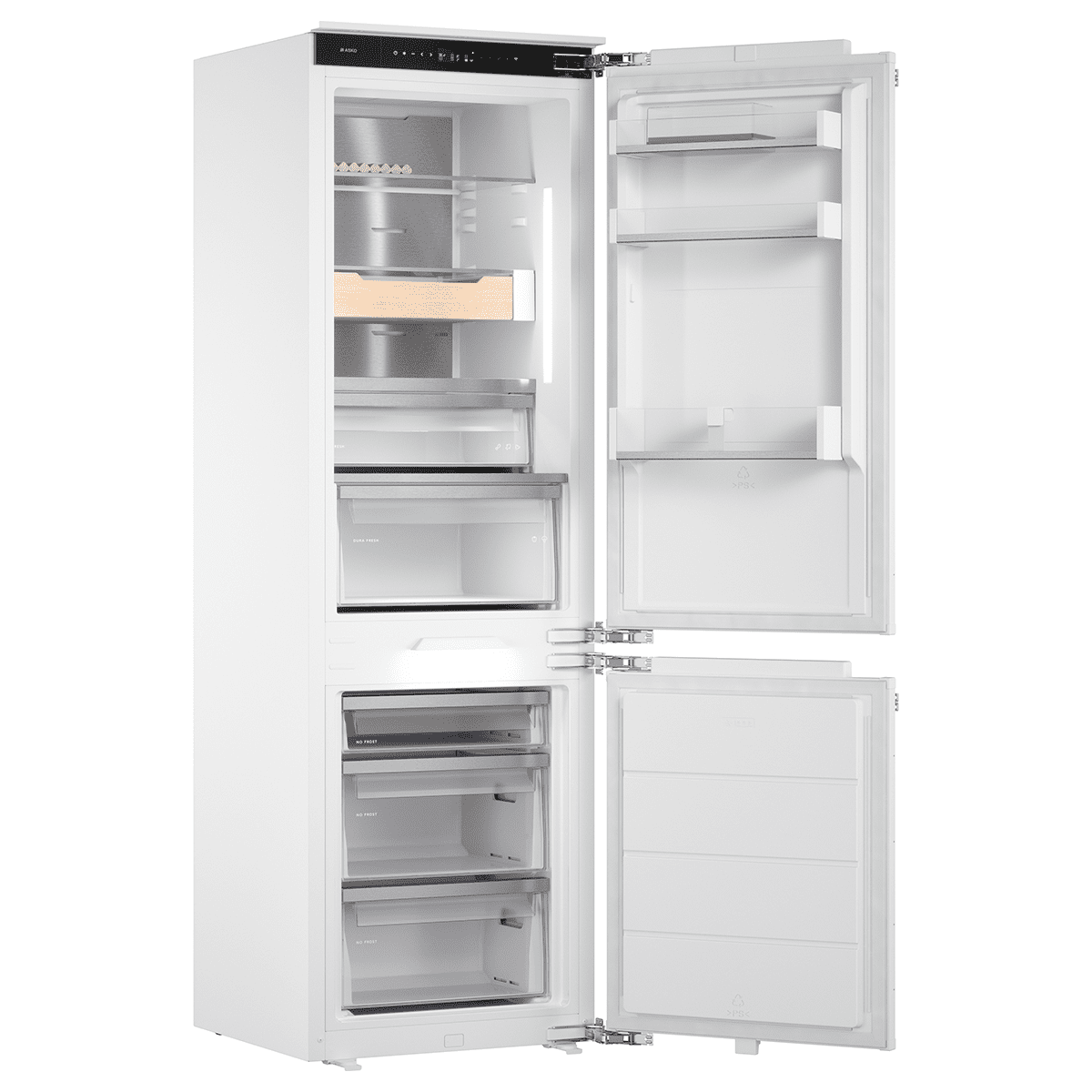 Asko 177cm Integrated 60/40 Frost Free Fridge Freezer RBC576DNC1.UK Asko 177cm Integrated 60/40 Frost Free Fridge Freezer RBC576DNC1.UK