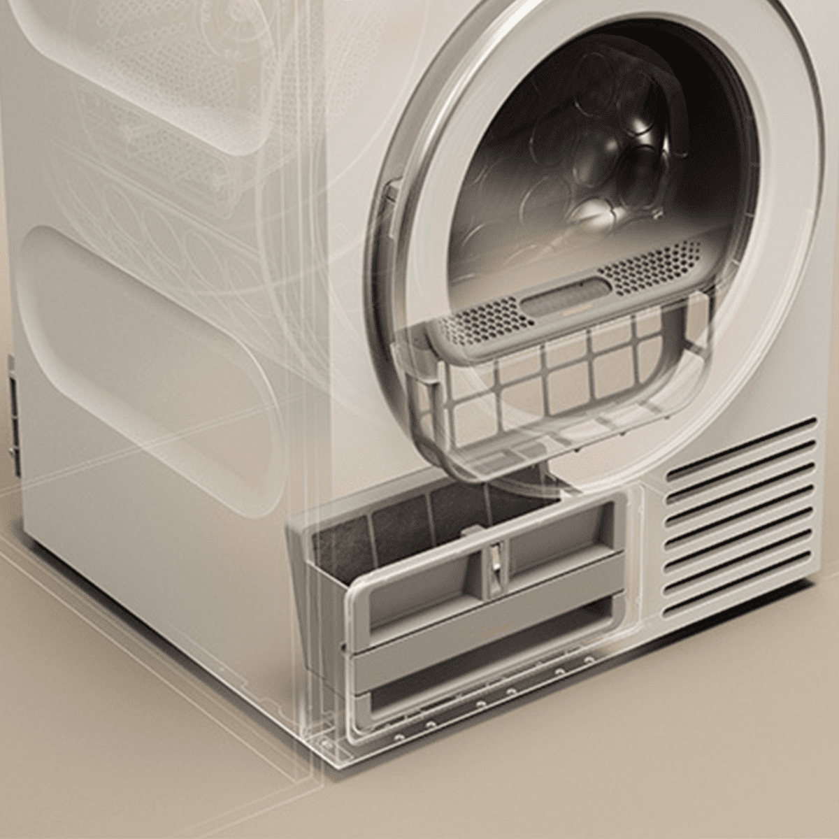 Asko 9kg Heat Pump 0Condenser Tumble Dryer T309HCW.UK - White Asko 9kg Heat Pump 0Condenser Tumble Dryer T309HCW.UK - White