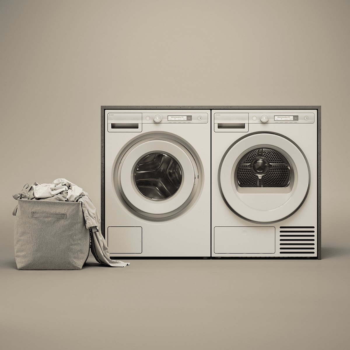 Asko 9Kg Steel Seal Washing Machine 1400Rpm W1094W.UK - White Asko 9Kg Steel Seal Washing Machine 1400Rpm W1094W.UK - White