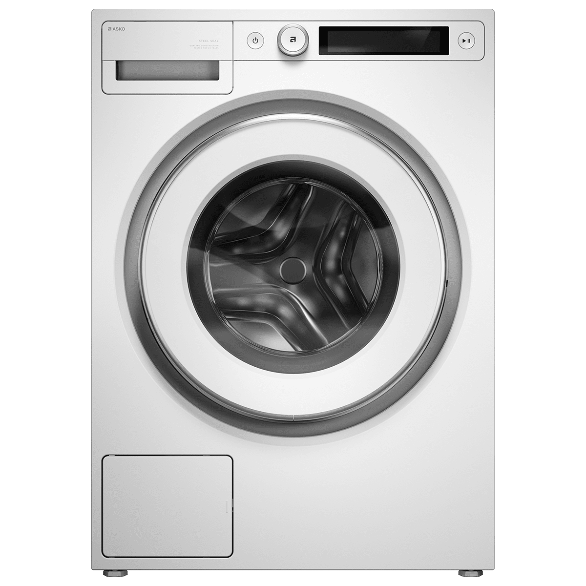 Asko   9Kg Steel Seal Autodose Washing Machine 1600rpm W5096RW.UK - White