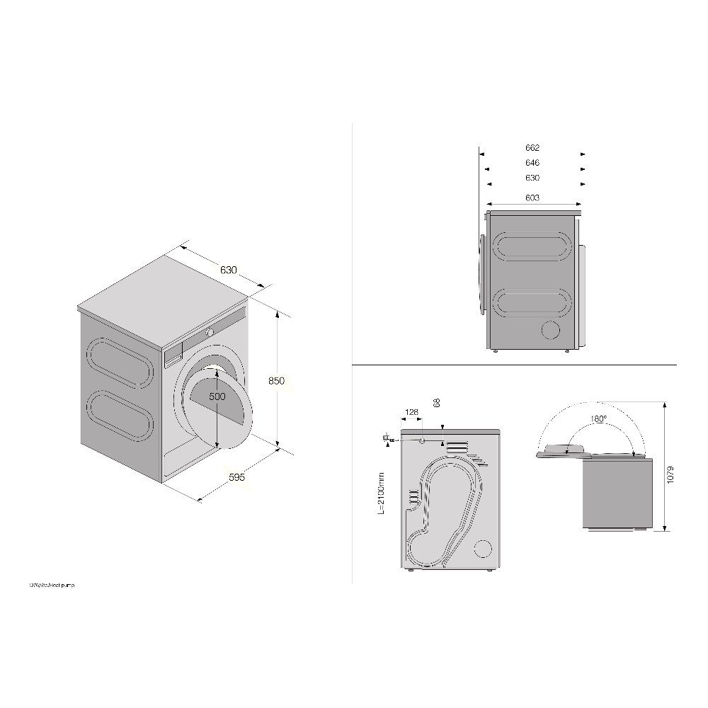 Asko 8kg Classic Heat Pump Condenser Tumble Dryer T108HW.UK - White Asko 8kg Classic Heat Pump Condenser Tumble Dryer T108HW.UK - White