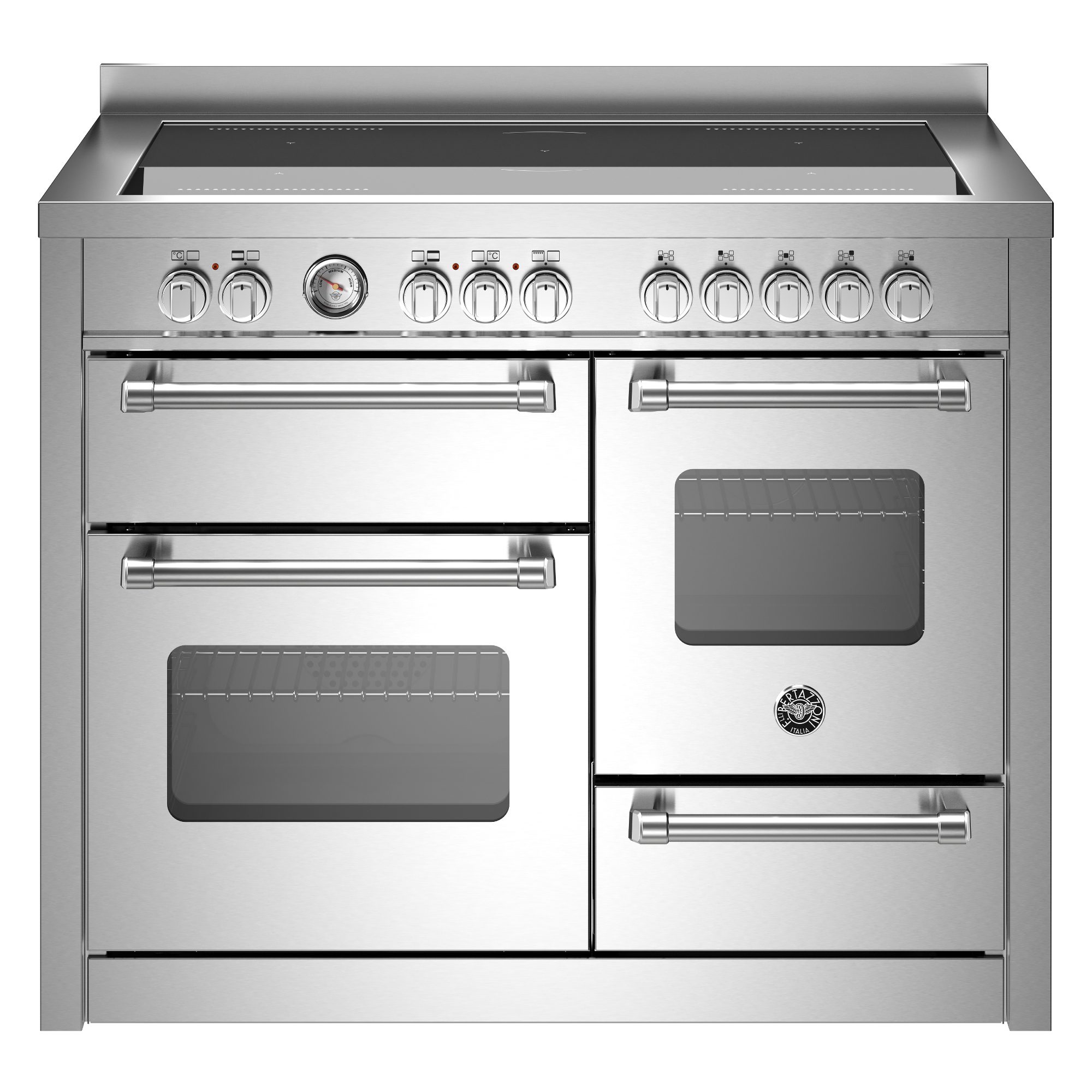Bertazzoni  110cm Master Series XG Induction Range Cooker MAS115I3EXC2 - Stainless Steel