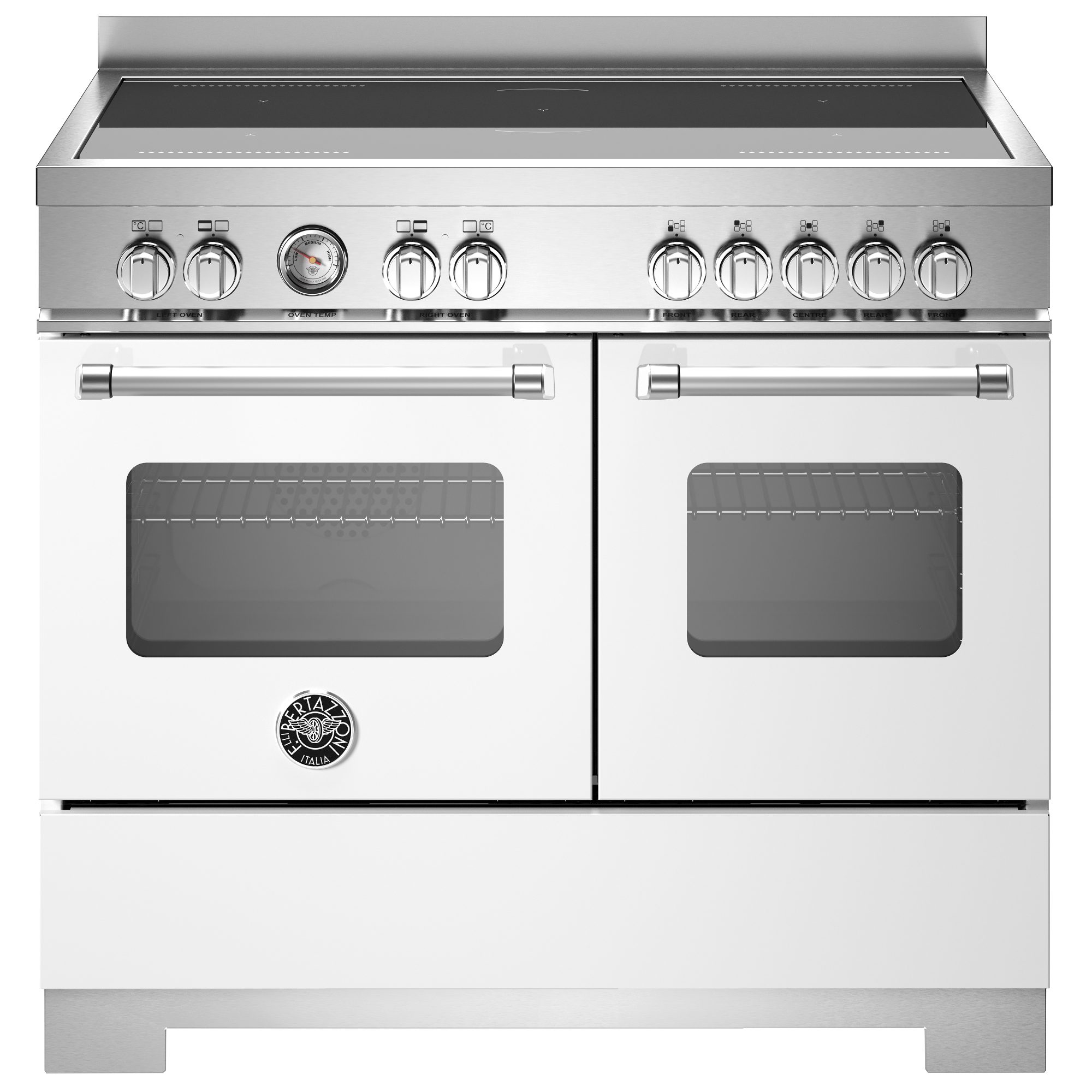 Bertazzoni  100cm Master Series Induction Range Cooker MAS105I2EBIC2 - White