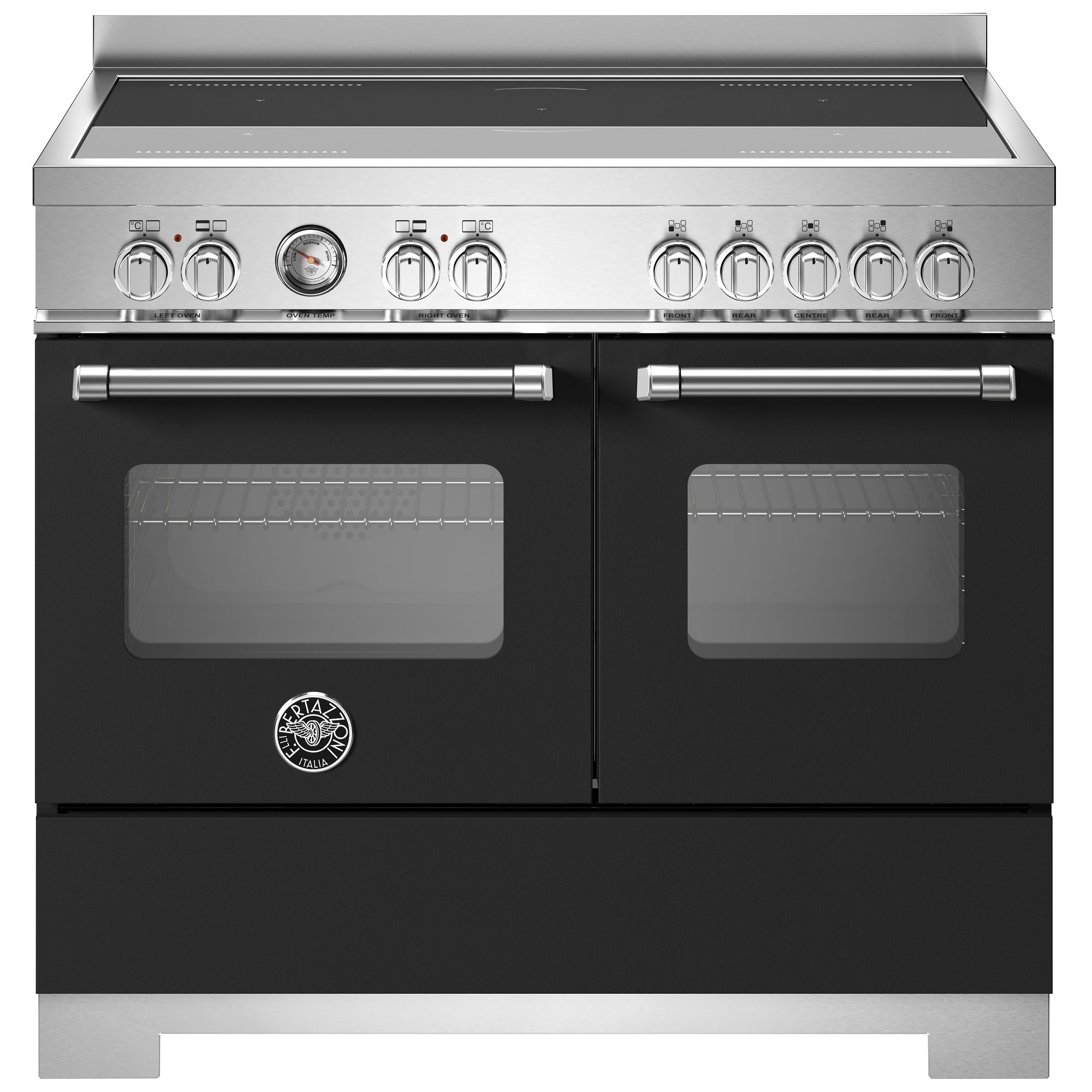 Bertazzoni  100cm Master Series Induction Range Cooker MAS105I2ENEC2 - Black