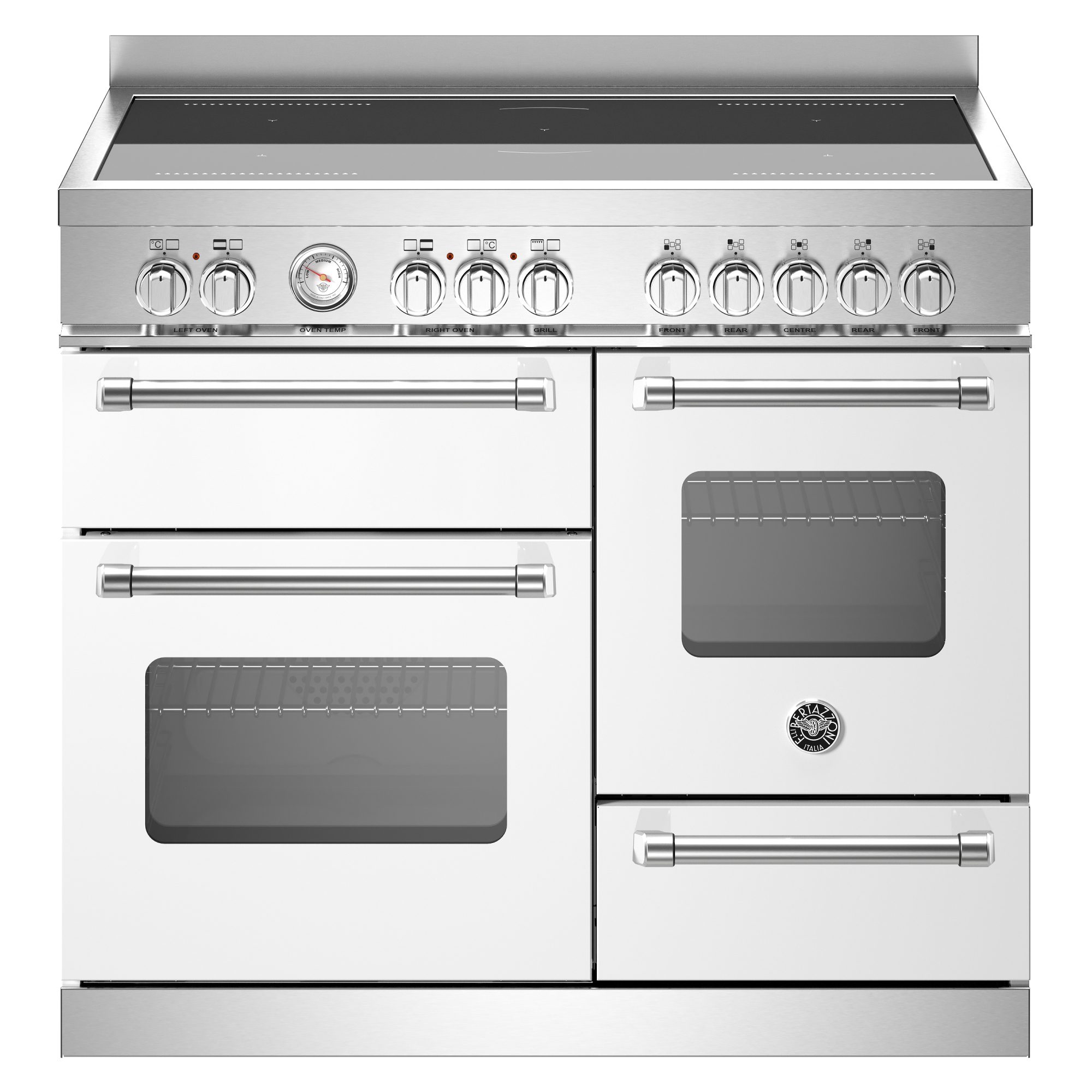 Bertazzoni  100cm Master Series XG Induction Range Cooker MAS105I3EBIC2 - White