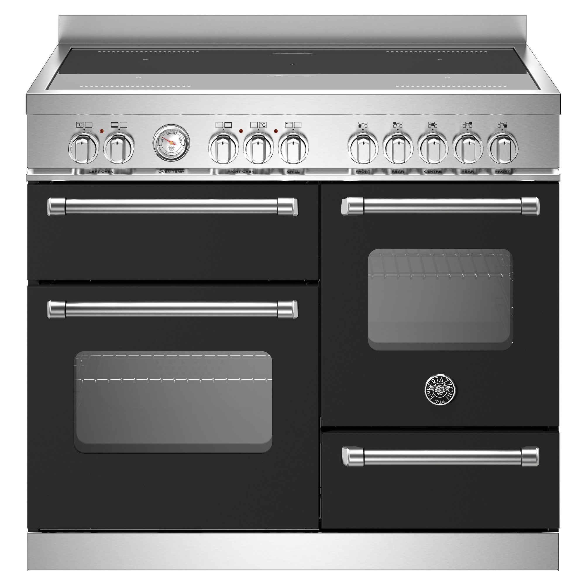 Bertazzoni  100cm Master Series XG Induction Range Cooker MAS105I3ENEC2 - Black