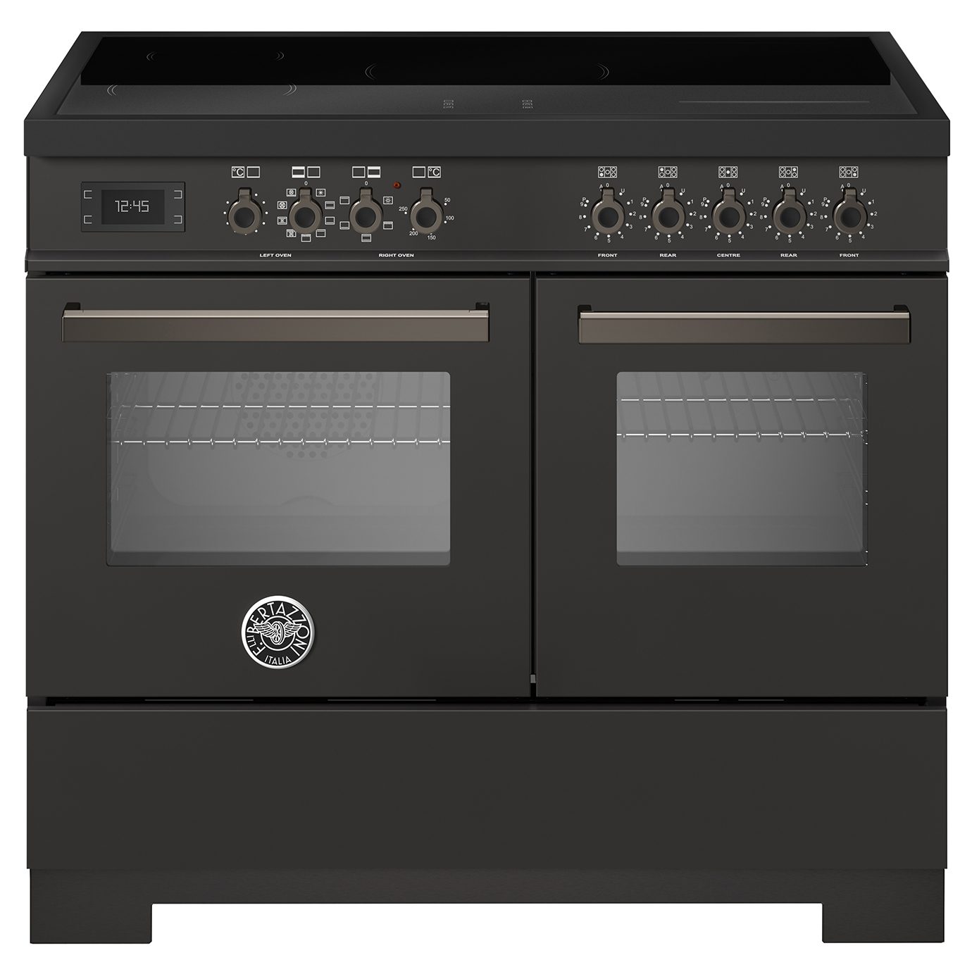 Bertazzoni  100cm Professional Induction Range Cooker PRO105I2ECAT2 - Carbonio