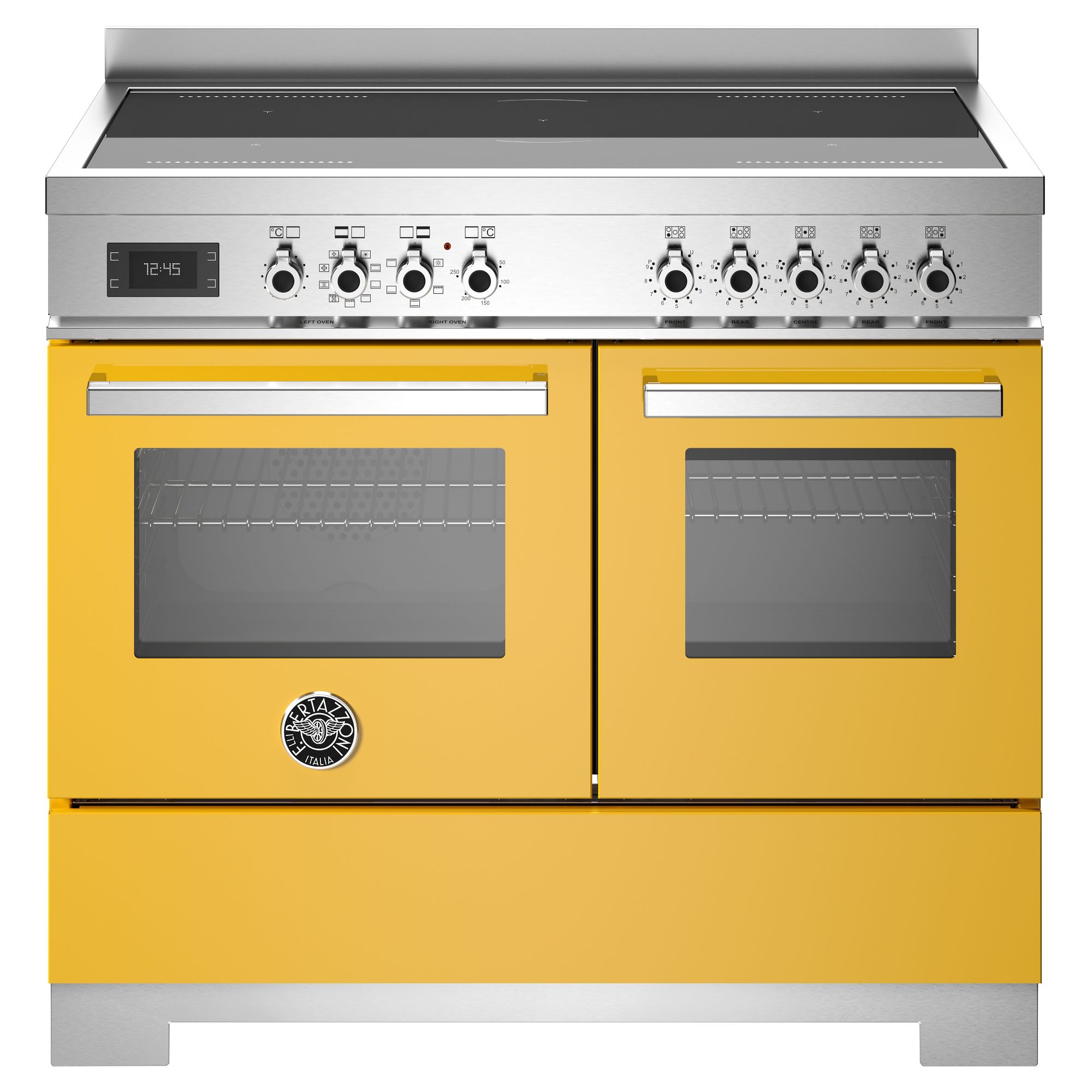 Bertazzoni  100cm Professional Induction Range Cooker PRO105I2EGIT2 - Yellow