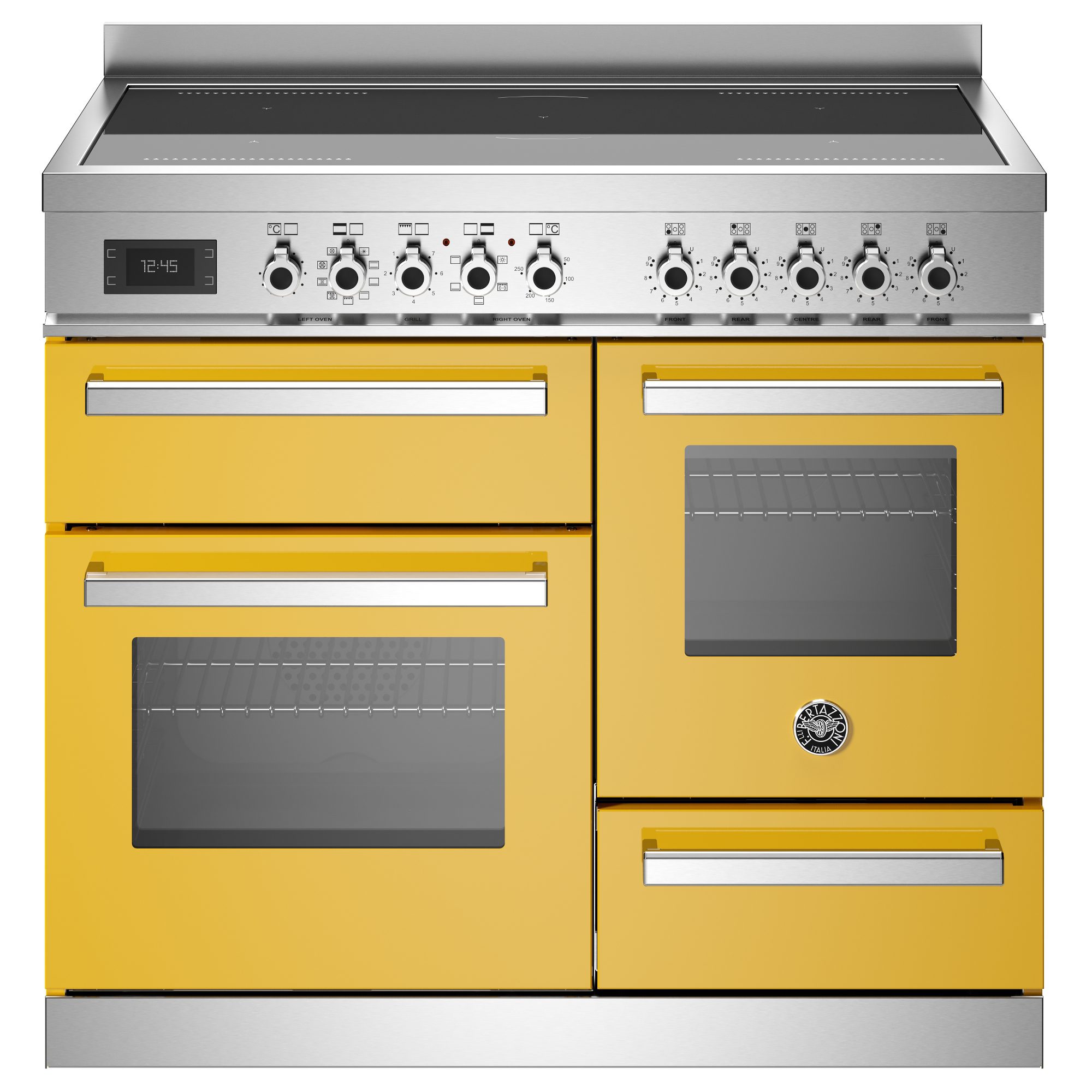 Bertazzoni  100cm Professional XG Induction Range Cooker PRO105I3EGIT2 - Yellow