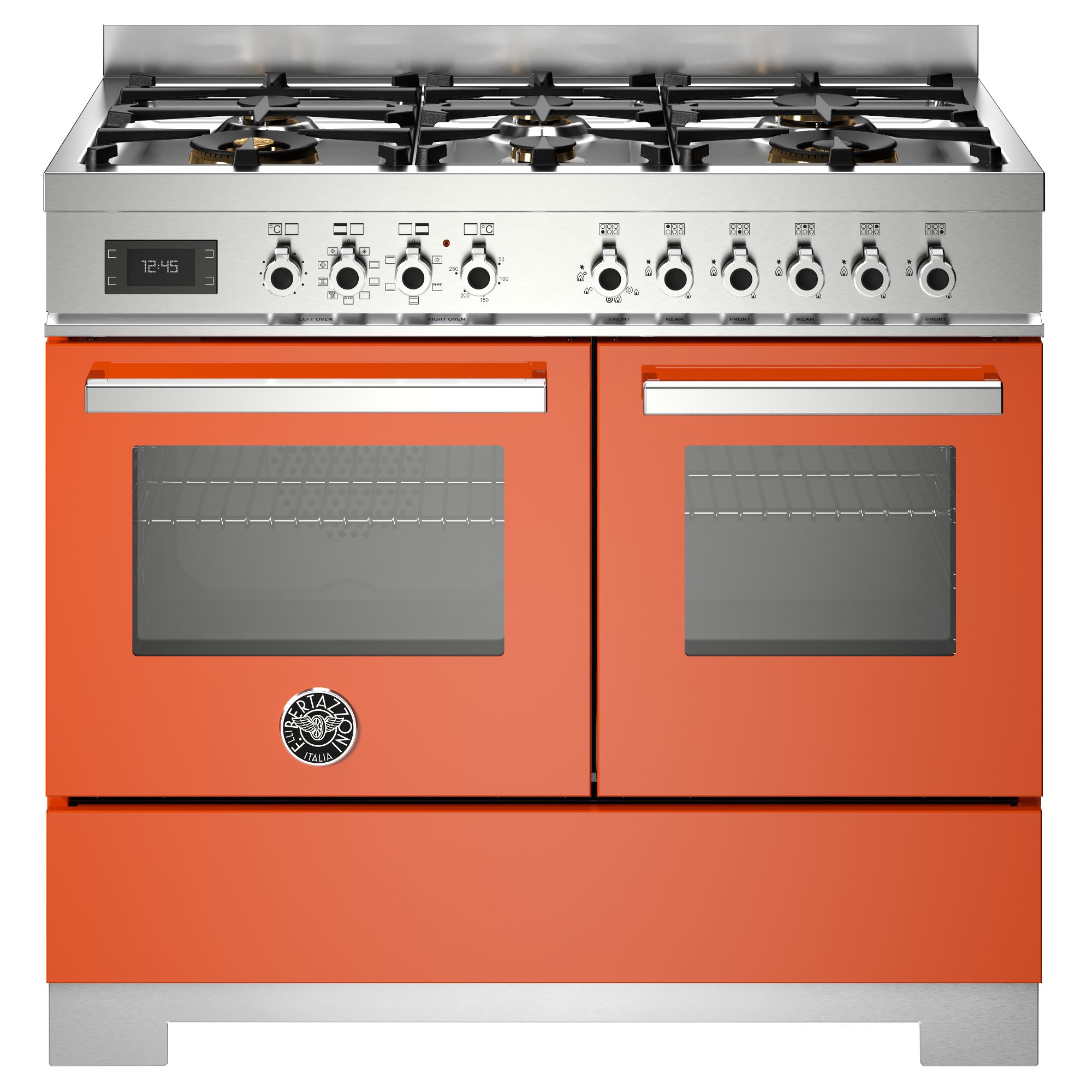 Bertazzoni  100cm Professional Dual Fuel Range Cooker PRO106L2EART2 - Orange