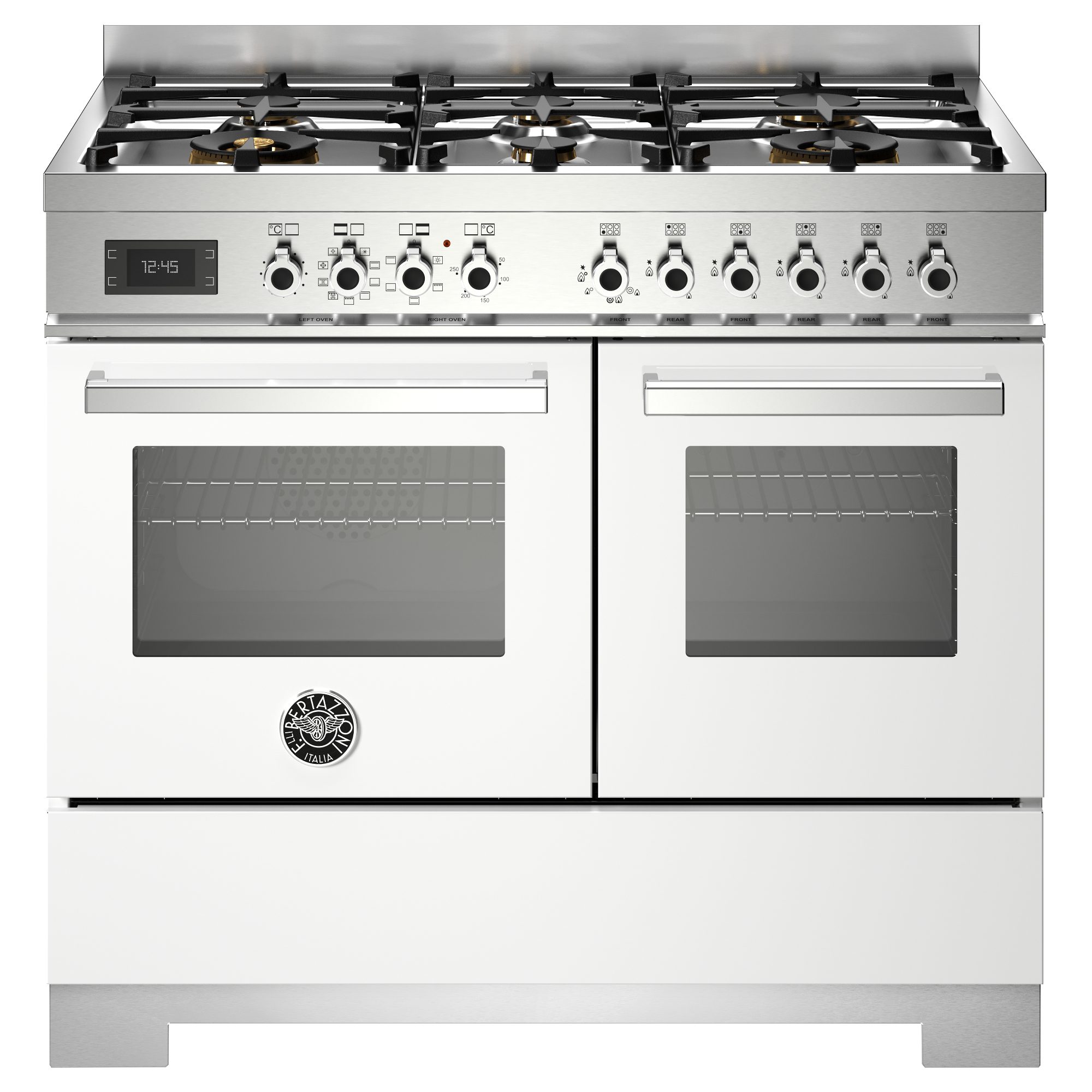 Bertazzoni  100cm Professional Dual Fuel Range Cooker PRO106L2EBIT2 - White