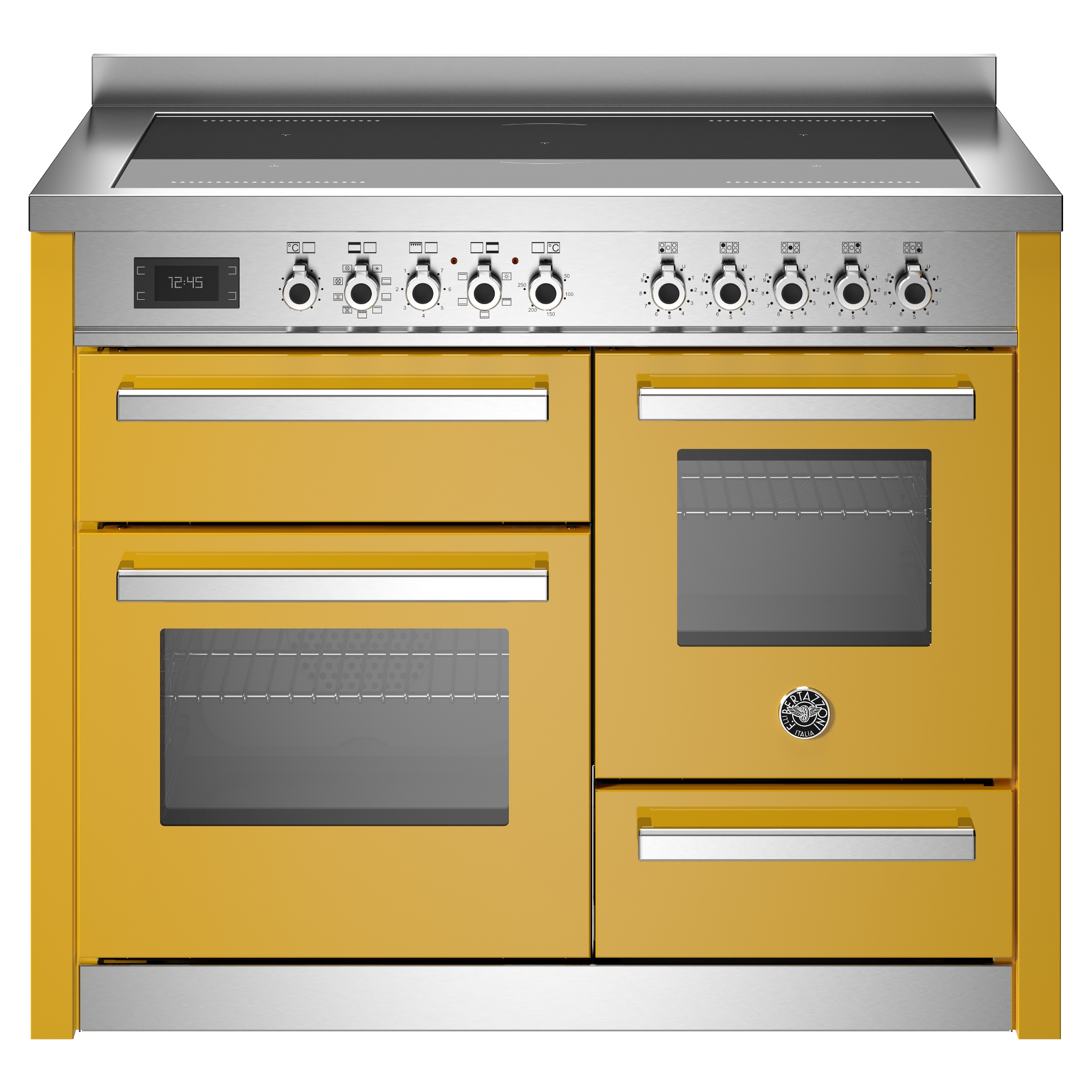 Bertazzoni PRO115I3EGIT2 110cm Professional XG Induction Range Cooker - Yellow