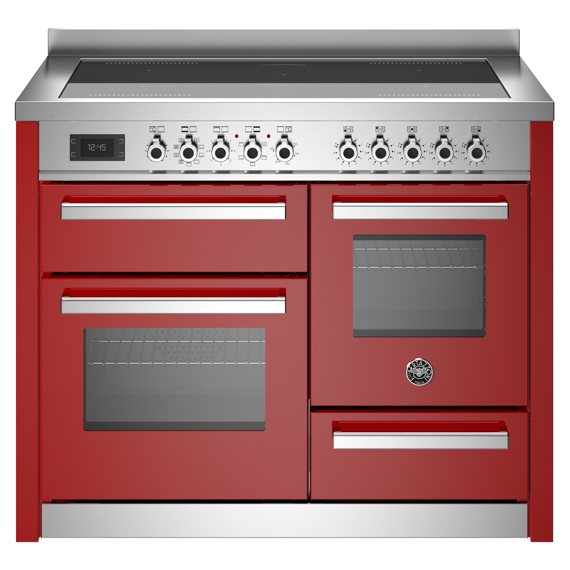 Bertazzoni PRO115I3EROT2 110cm Professional XG Induction Range Cooker - Red