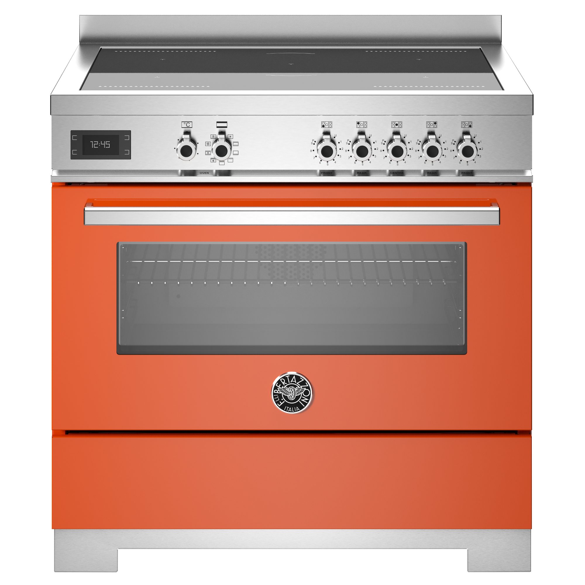 Bertazzoni  90cm Professional Induction Range Cooker PRO95I1EART2 - Orange