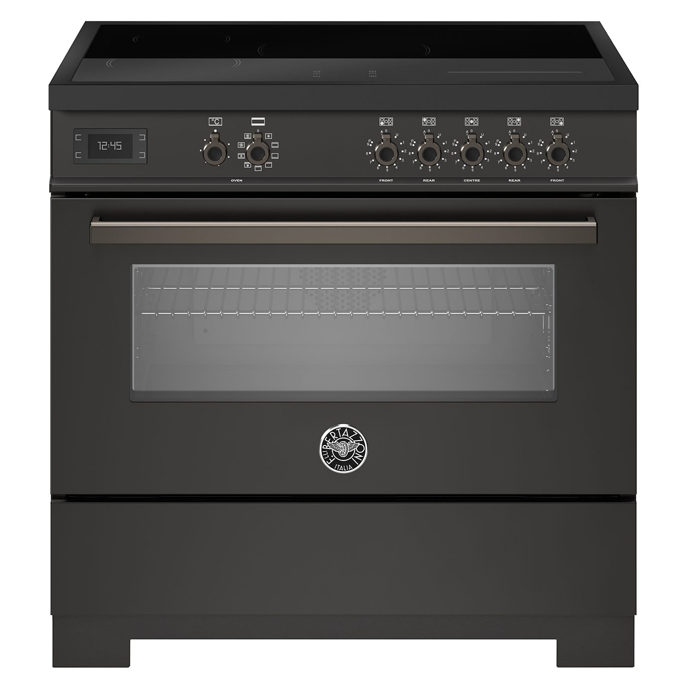 Bertazzoni  90cm Professional Induction Range Cooker PRO95I1ECAT2 - Carbonio