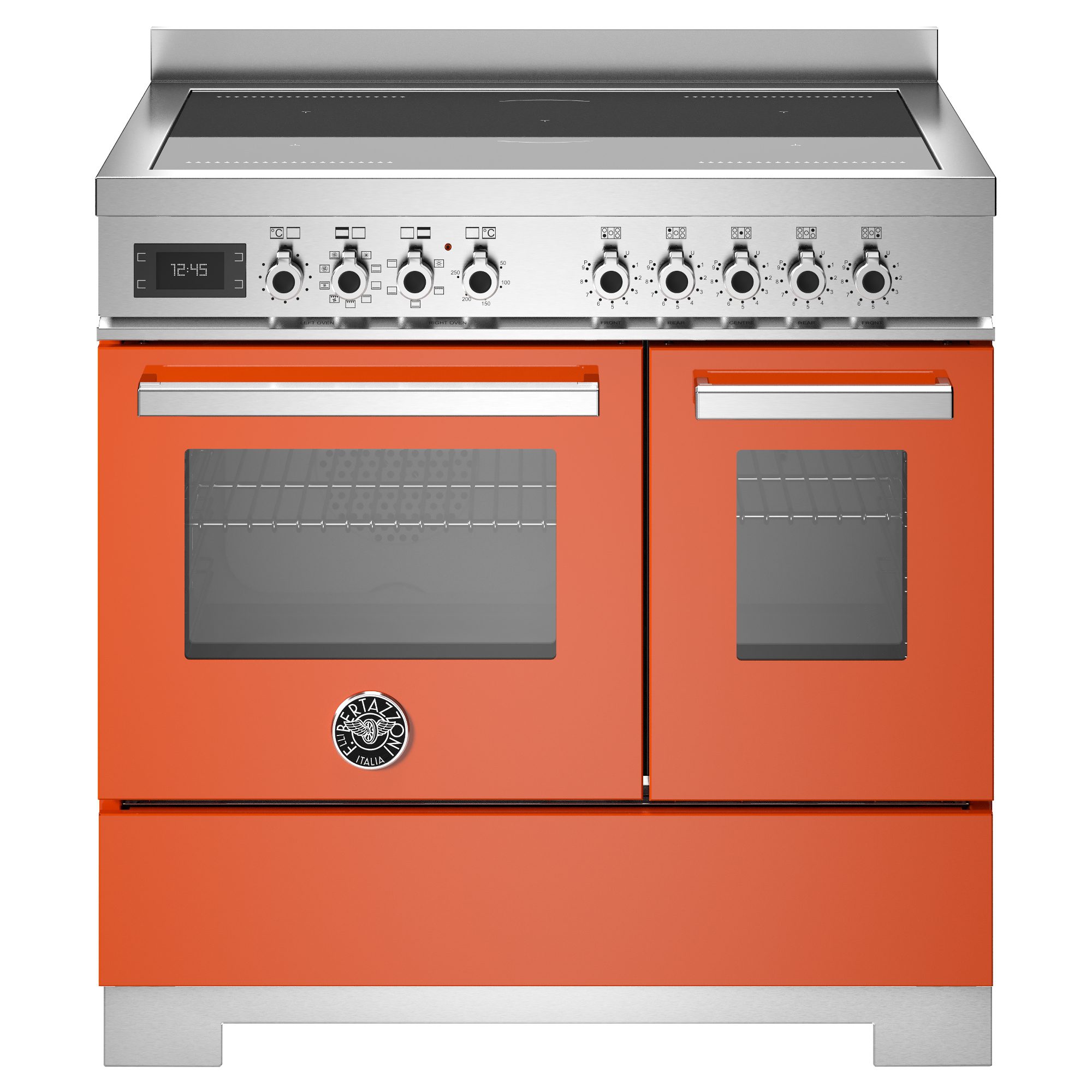 Bertazzoni  90cm Professional Induction Twin Range Cooker PRO95I2EART2 - Orange