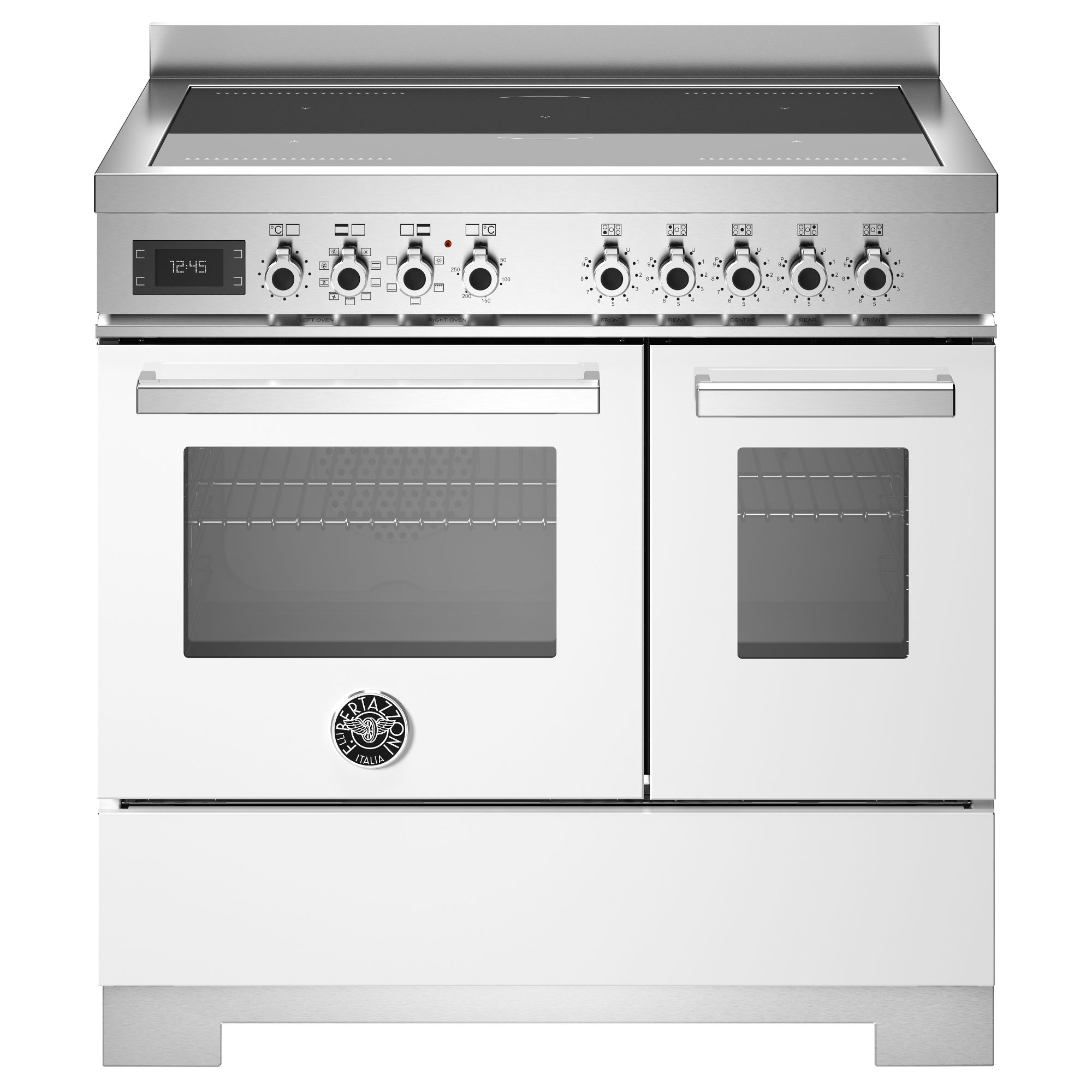 Bertazzoni  90cm Professional Induction Twin Range Cooker PRO95I2EBIT2 - White