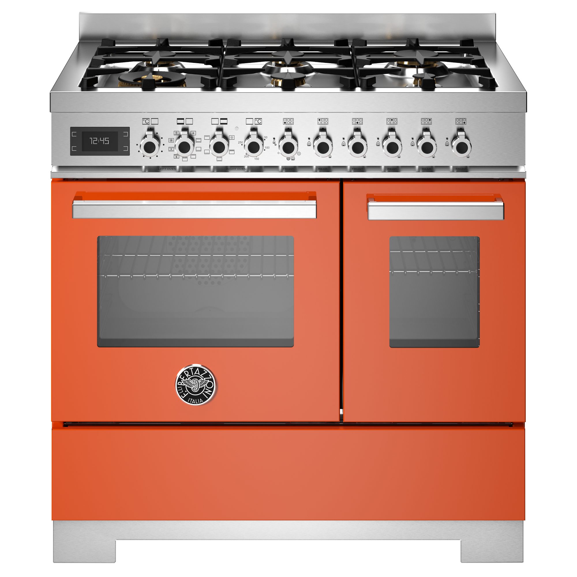 Bertazzoni  90cm Professional Dual Fuel Range Cooker PRO96L2EART2 - Orange