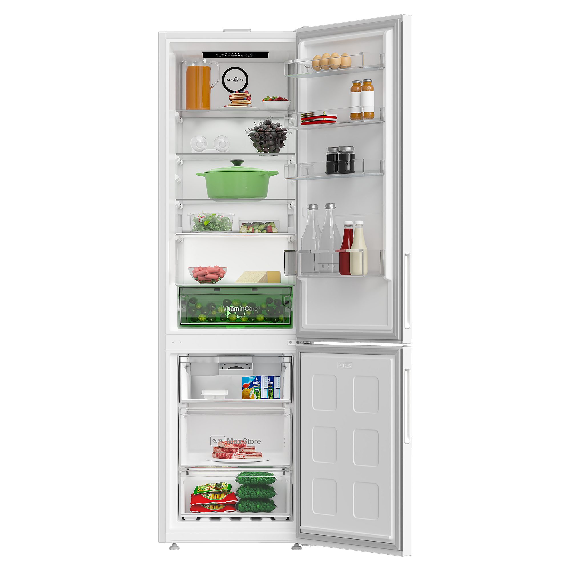 Blomberg 60cm Frost Free Fridge Freezer KND24075V - WHITE Blomberg 60cm Frost Free Fridge Freezer KND24075V - WHITE