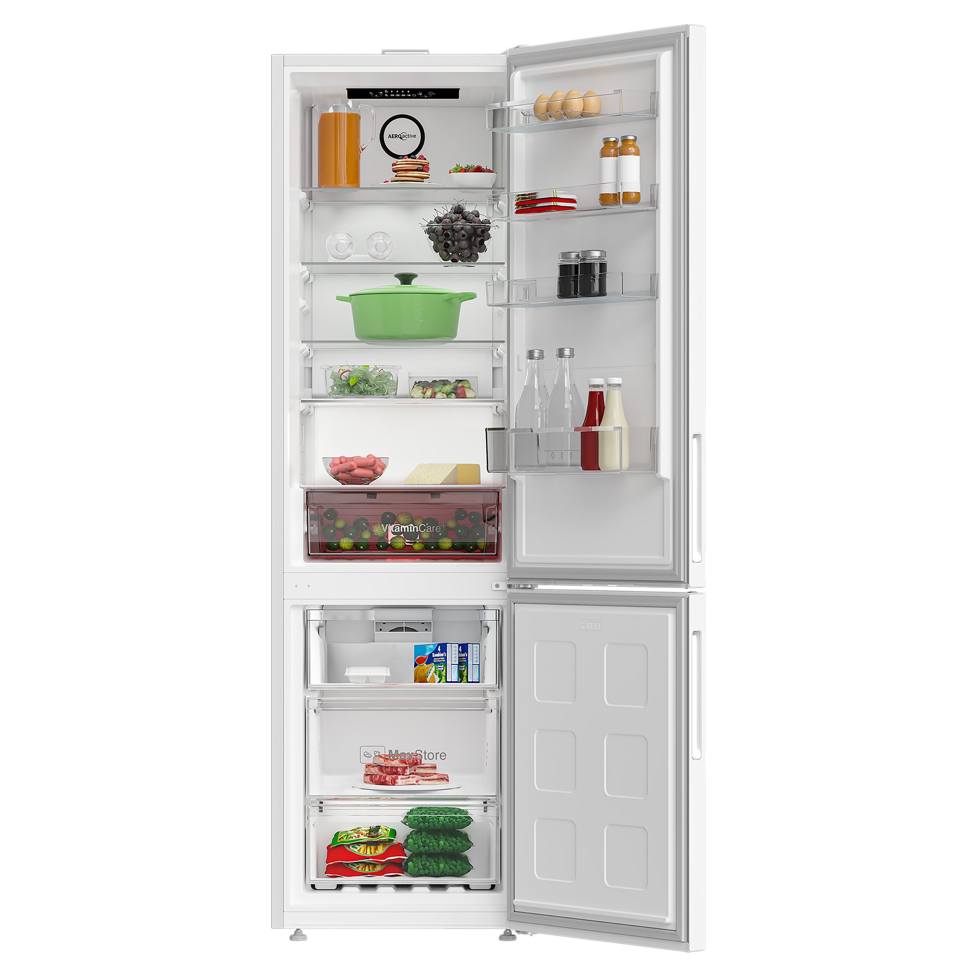 Blomberg 60cm Frost Free Fridge Freezer KND24075V - WHITE Blomberg 60cm Frost Free Fridge Freezer KND24075V - WHITE