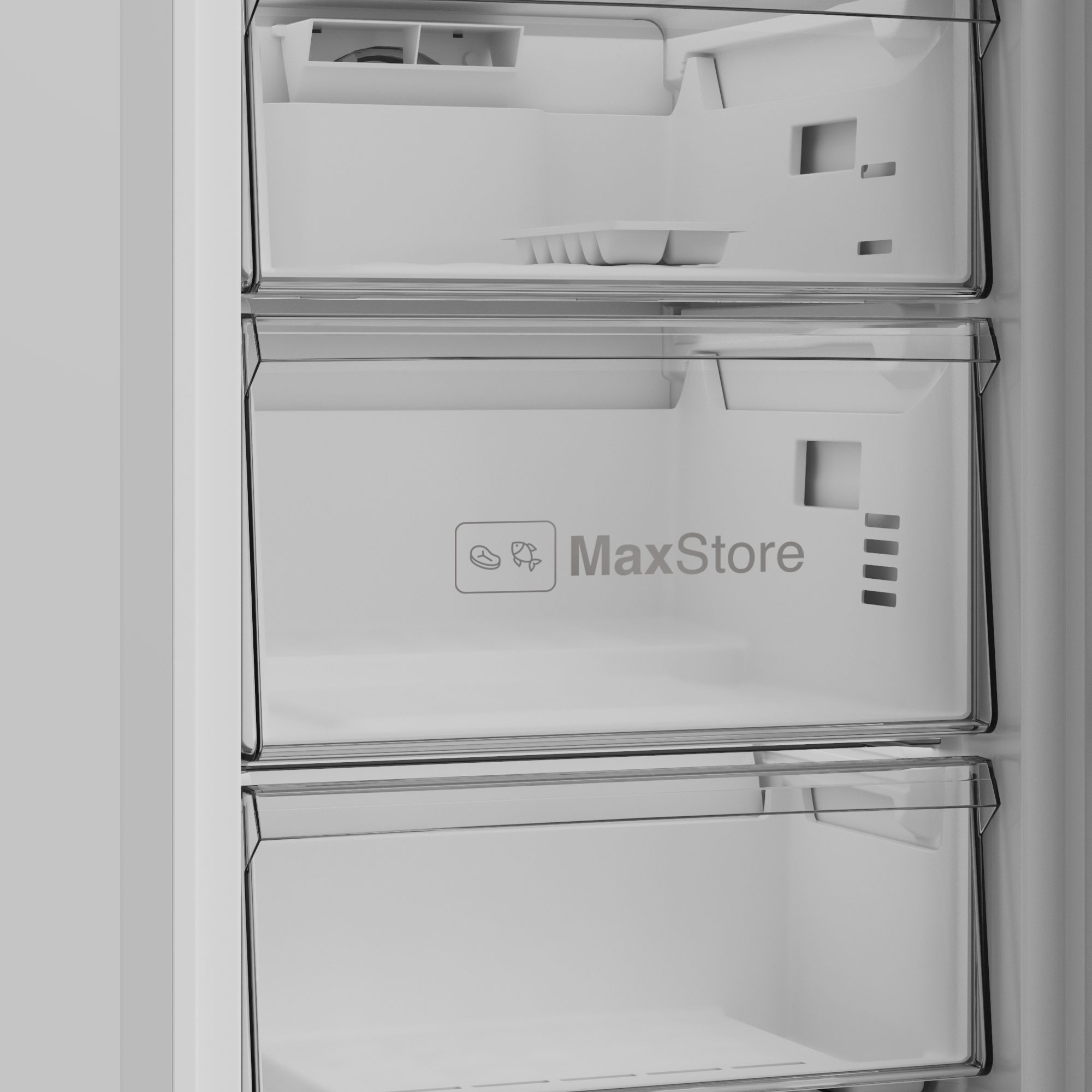 Blomberg 60cm Frost Free Fridge Freezer KND24075V - WHITE Blomberg 60cm Frost Free Fridge Freezer KND24075V - WHITE